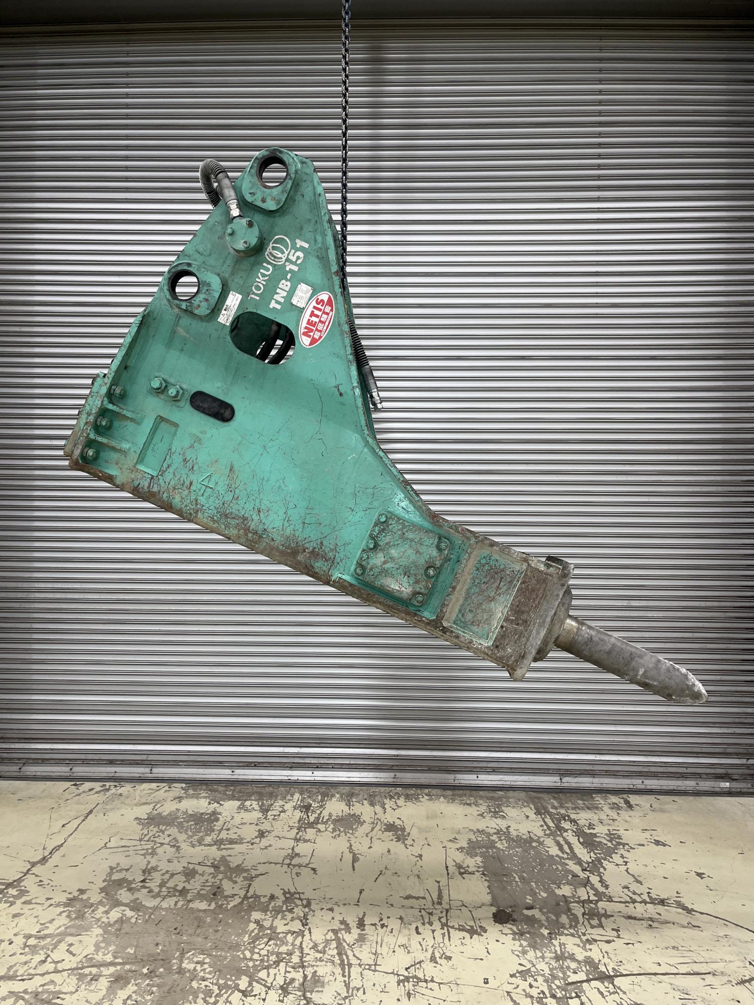 タグチ認定中古 低騒音ブレーカー　20～22ton