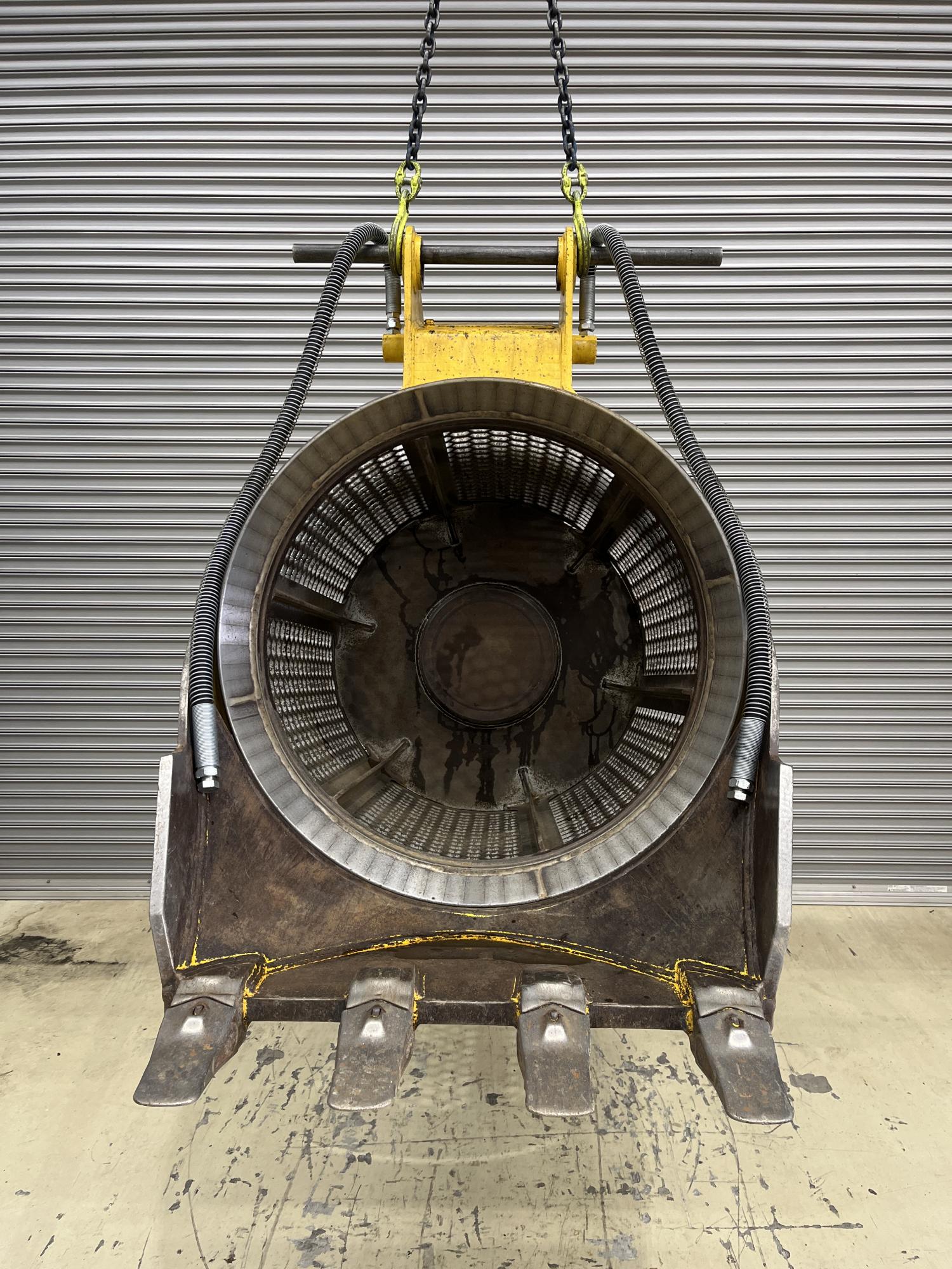 タグチ認定中古 バケット型回転ふるい機　ディディ・リドル　10～14ton　TM-122-HEX40