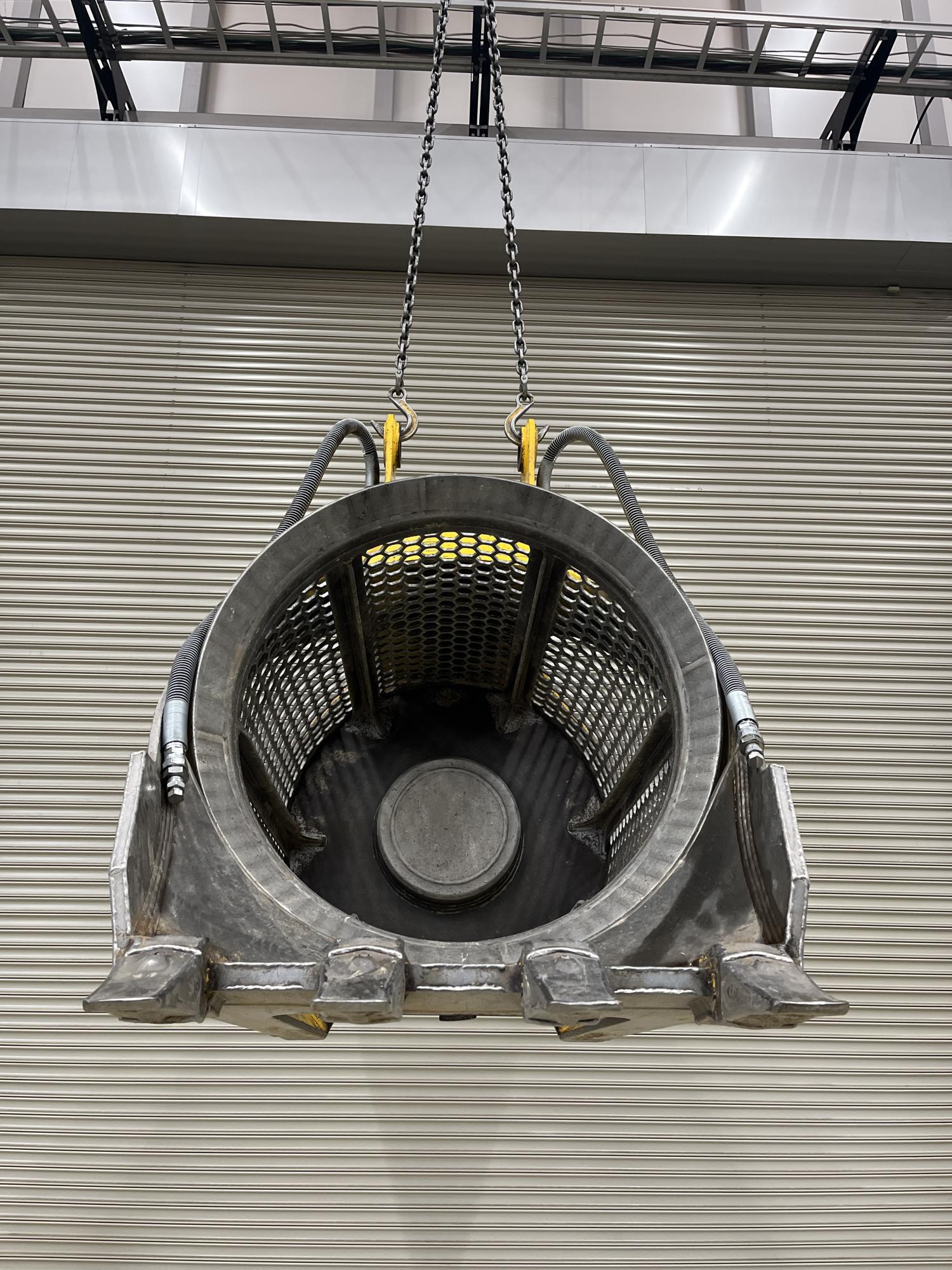 タグチ認定中古 バケット型回転ふるい機　ディディ・リドル　10～14ton　TM-122-HEX40