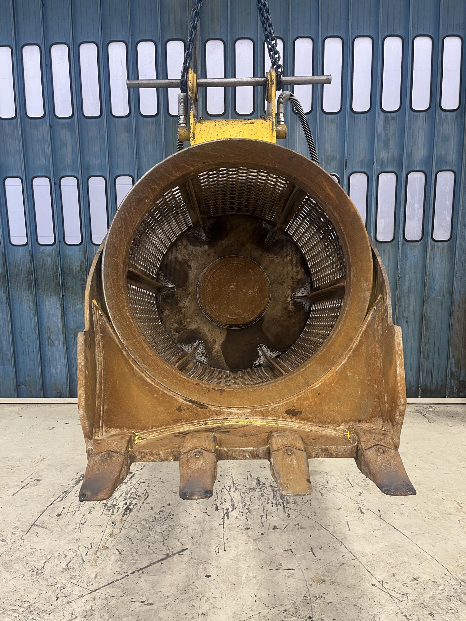 タグチ認定中古 バケット型回転ふるい機　ディディ・リドル　10～14ton　TM-122-HEX40