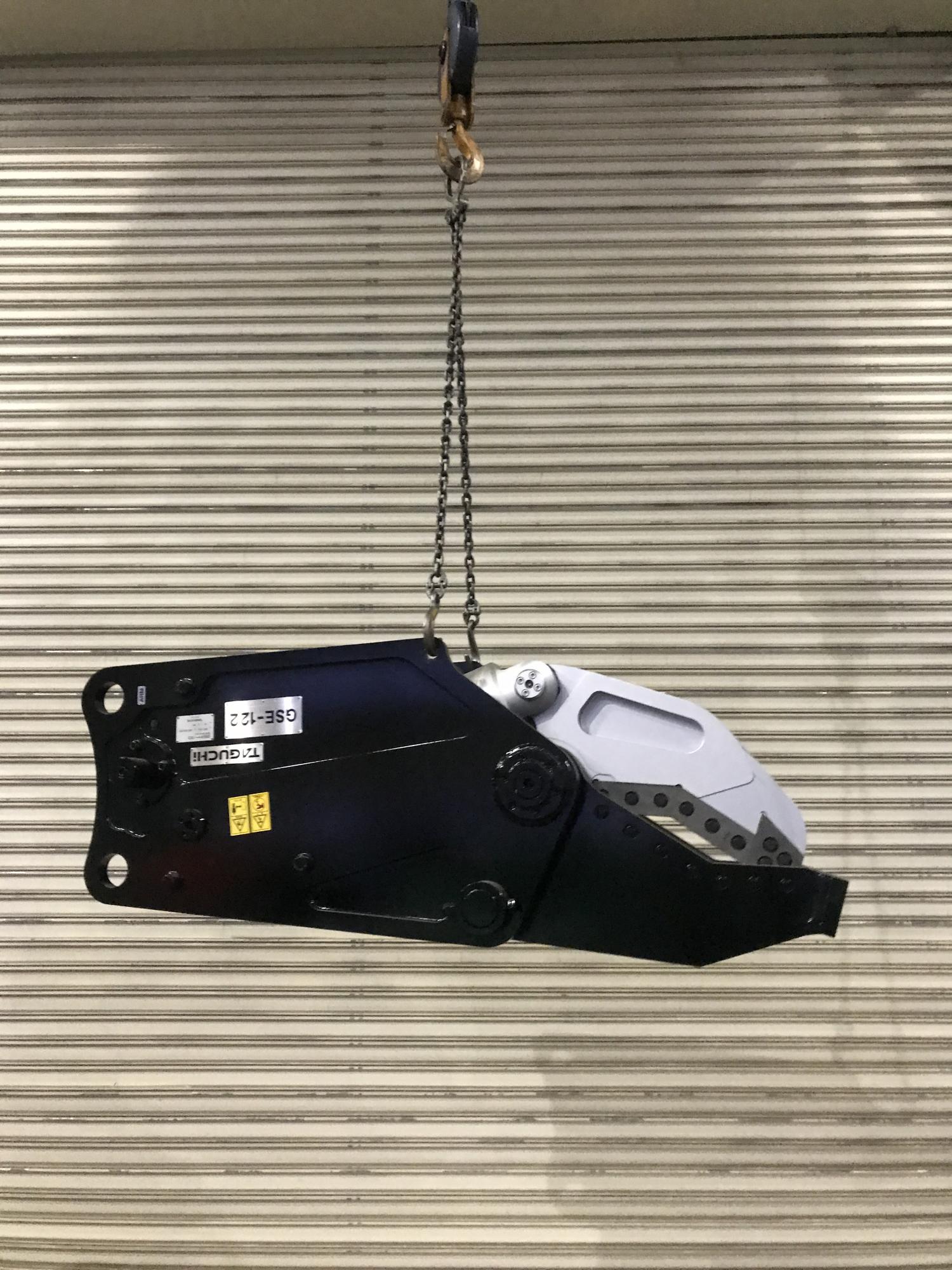 タグチ認定中古 チルト式　木材・廃プラカッター　GSEシャー・エコ　10～14ton　GSE-122L