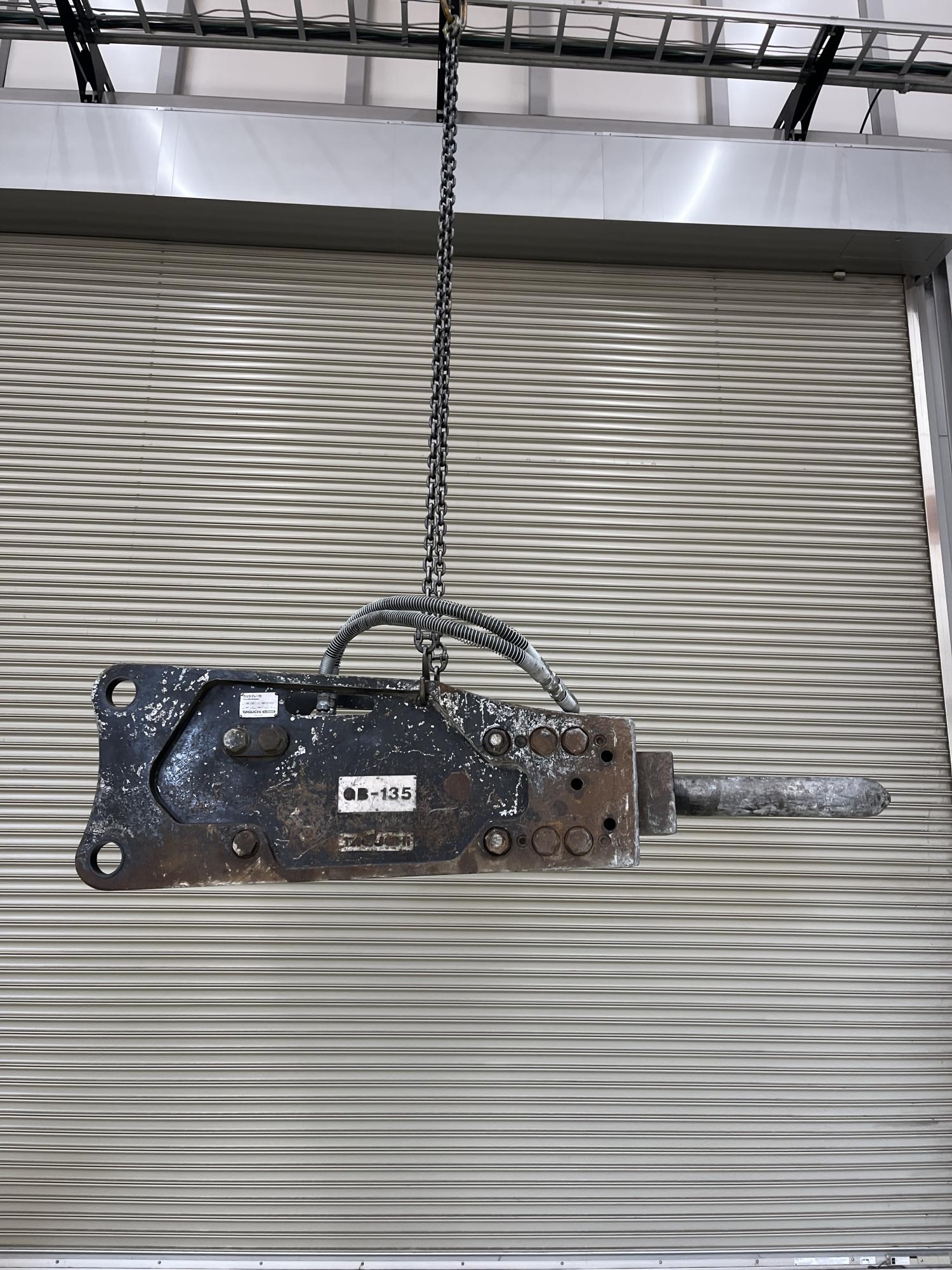 タグチ認定中古 トップマウント　GBブレーカー　10～14ton　GB-135T