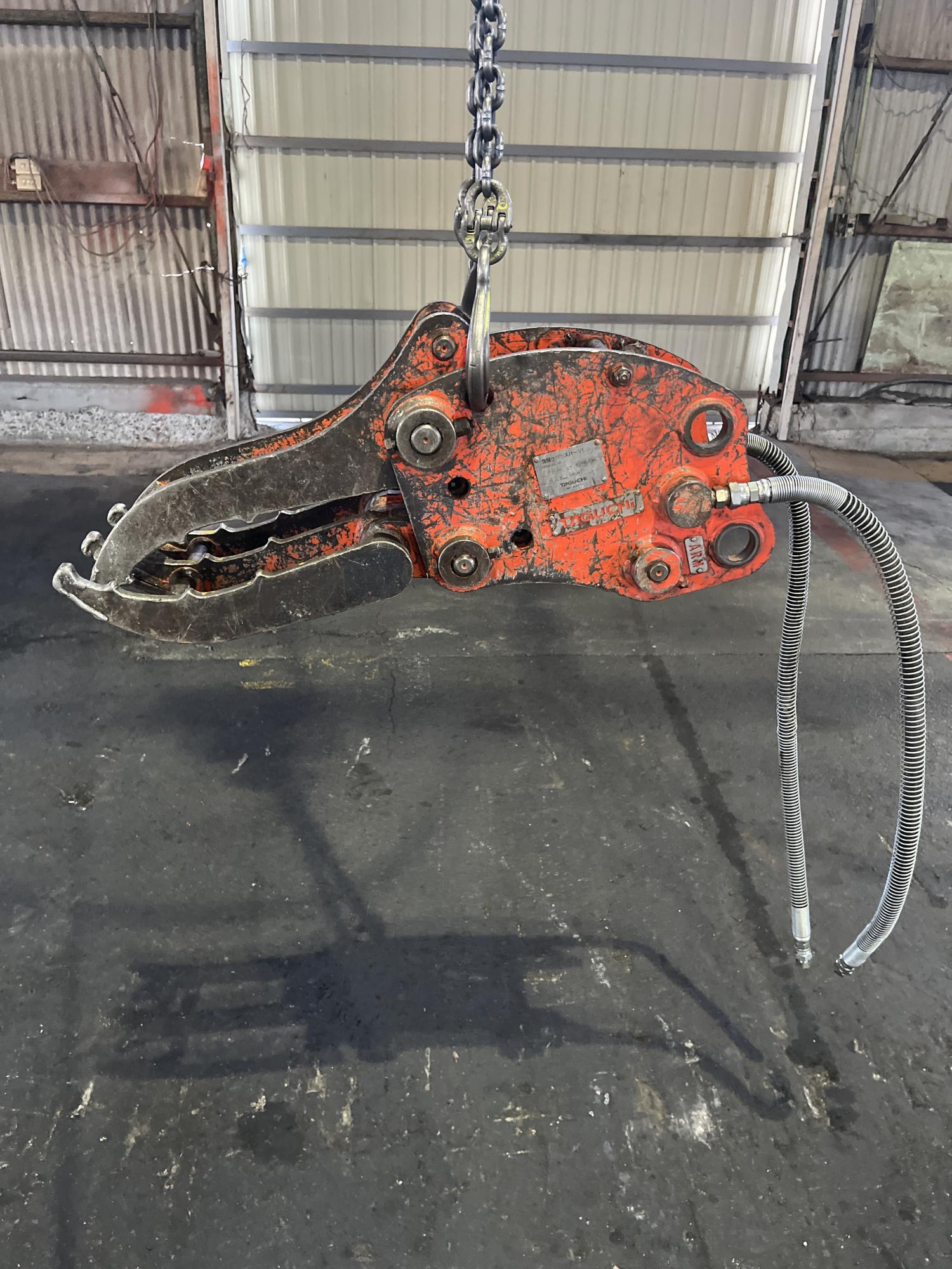 タグチ認定中古 首振りグラスパー　0.7～1.5ton　GV-09L