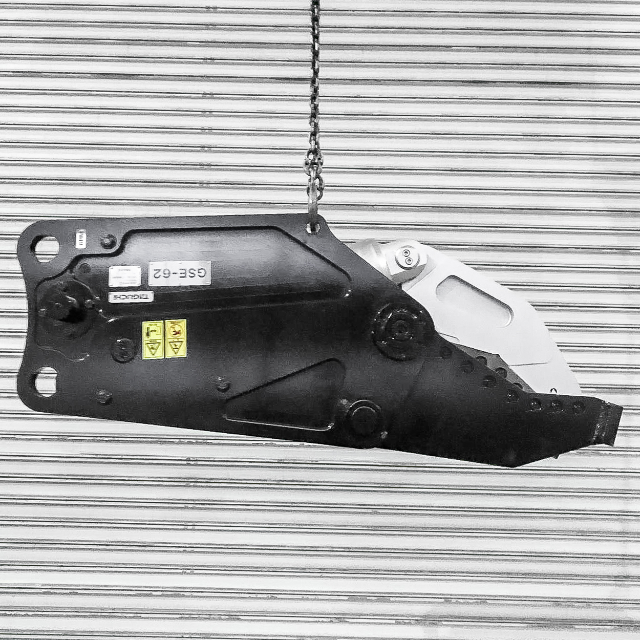 タグチ認定中古 チルト式　木材・廃プラカッター　GSEシャー・エコ　6～8ton　GSE-62L