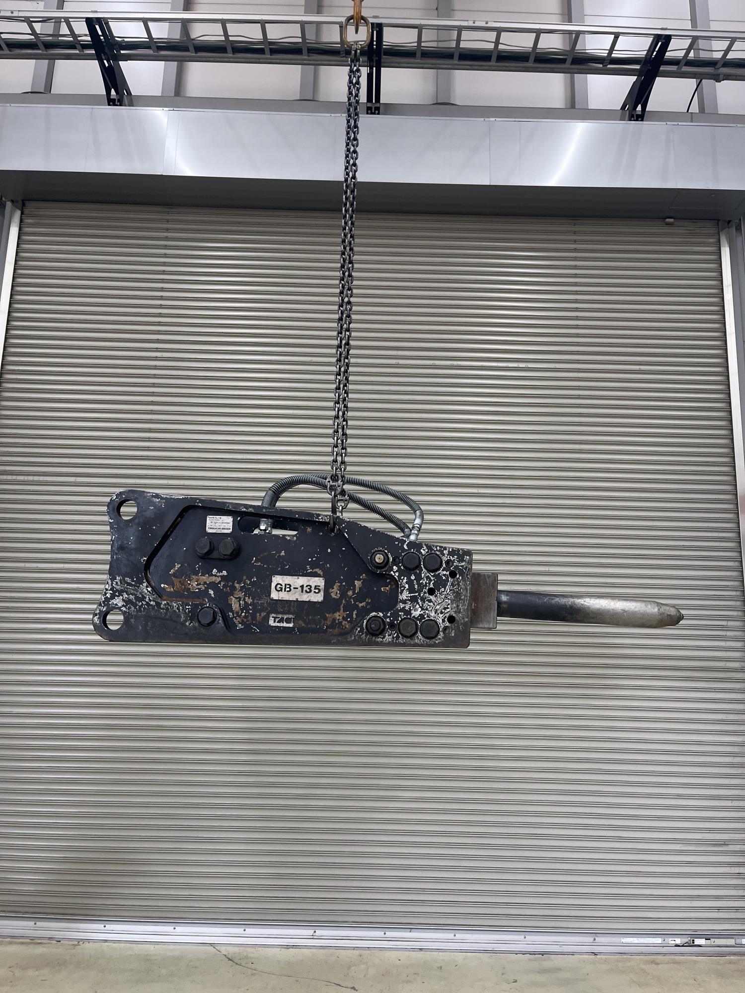 タグチ認定中古 トップマウント　GBブレーカー　10～14ton　GB-135T