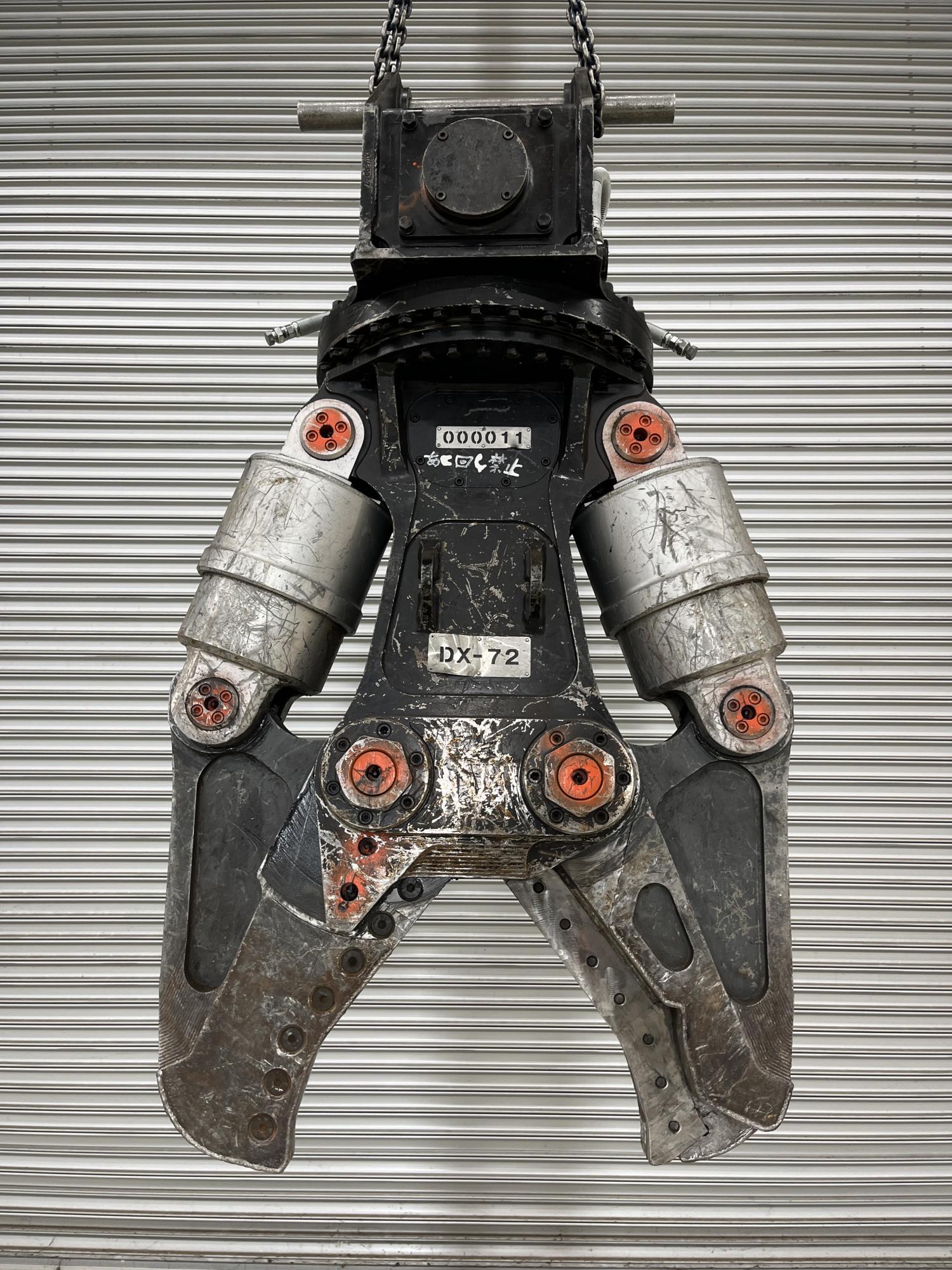 タグチ認定中古 ツインシリンダ DXカッター 6～8ton DX-72AS