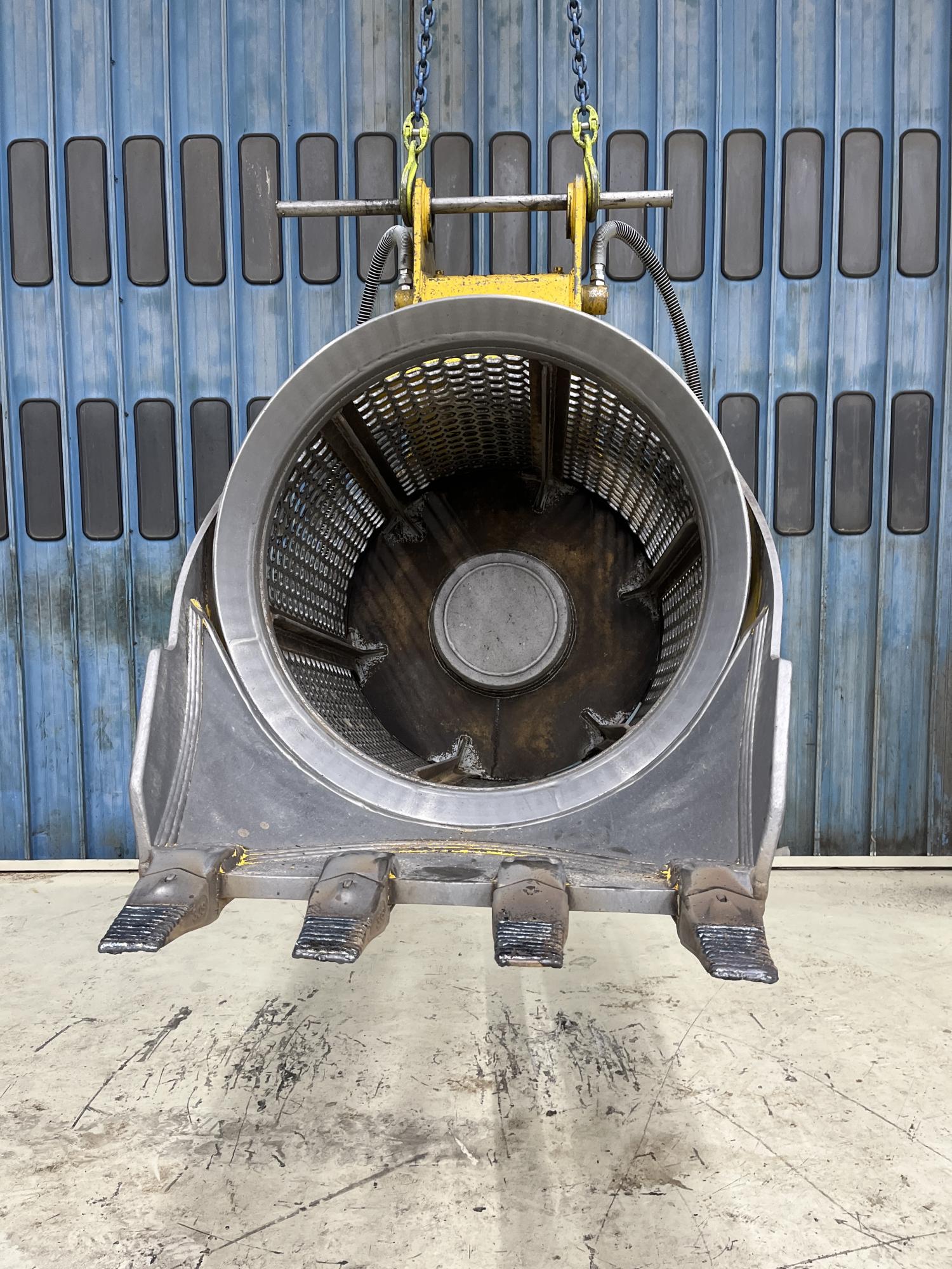 タグチ認定中古 バケット型回転ふるい機　ディディ・リドル　10～14ton　TM-122-HEX40