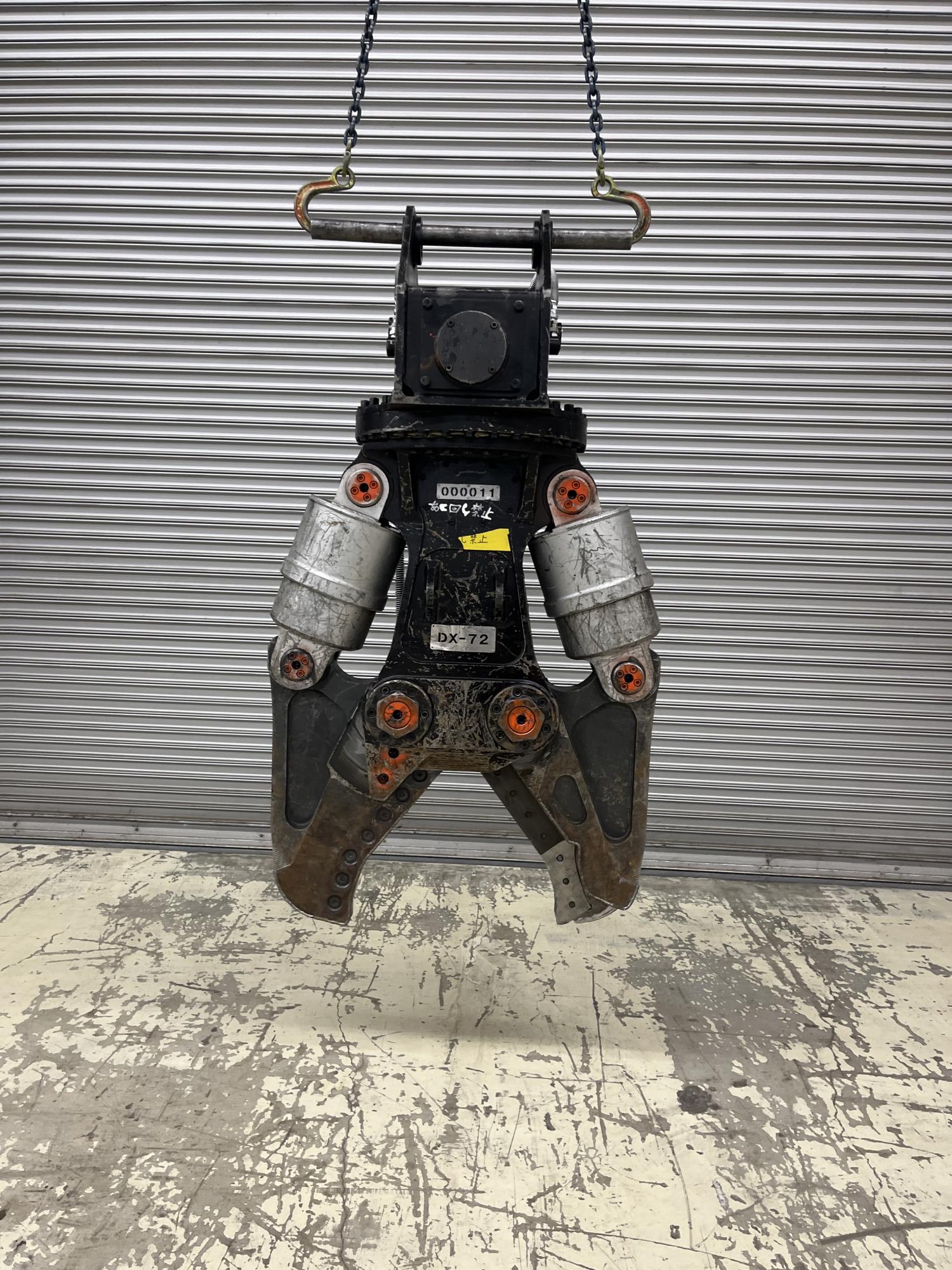 タグチ認定中古 ツインシリンダ DXカッター 6～8ton DX-72AS