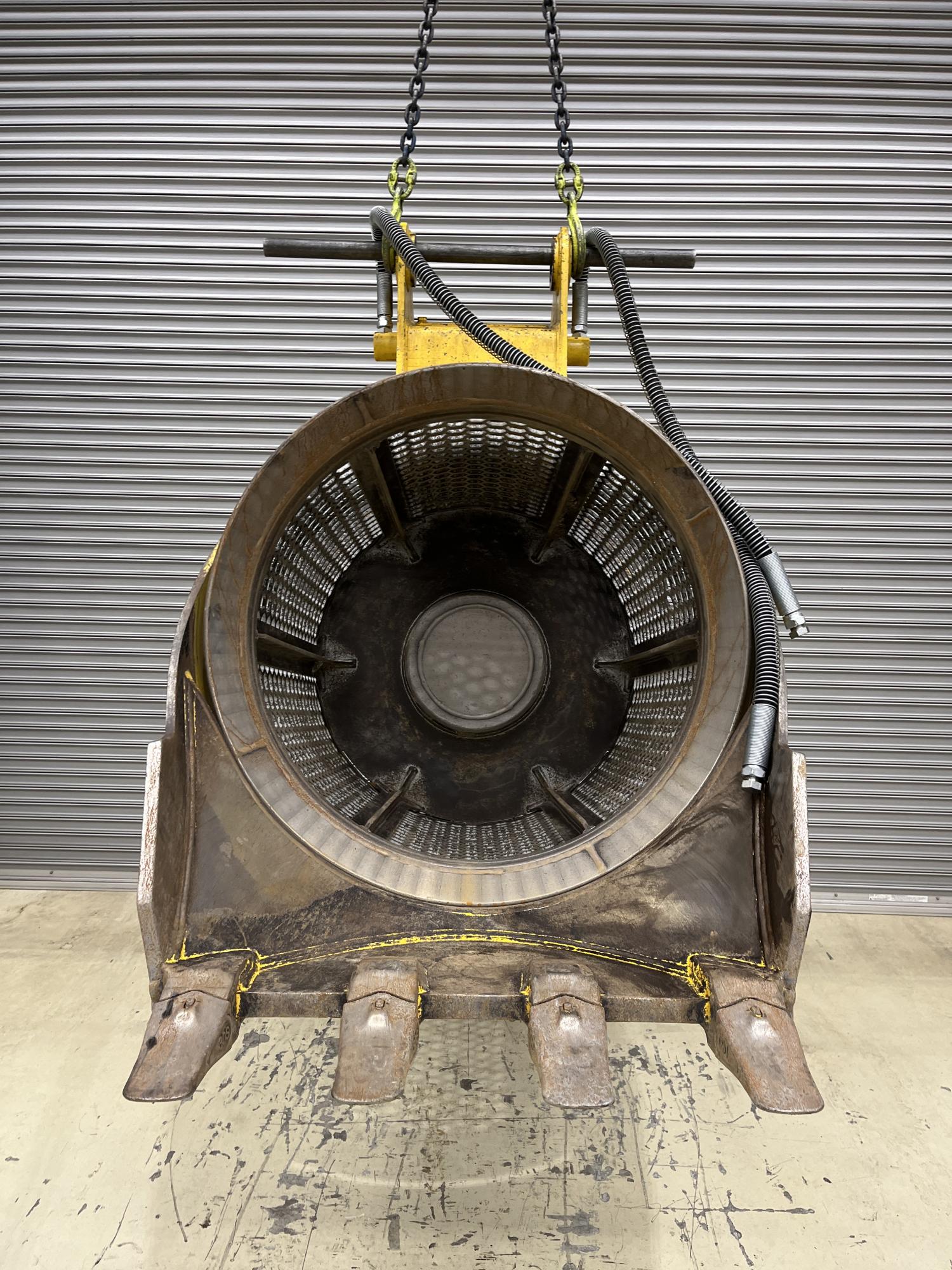 タグチ認定中古 バケット型回転ふるい機　ディディ・リドル　10～14ton　TM-122-HEX40