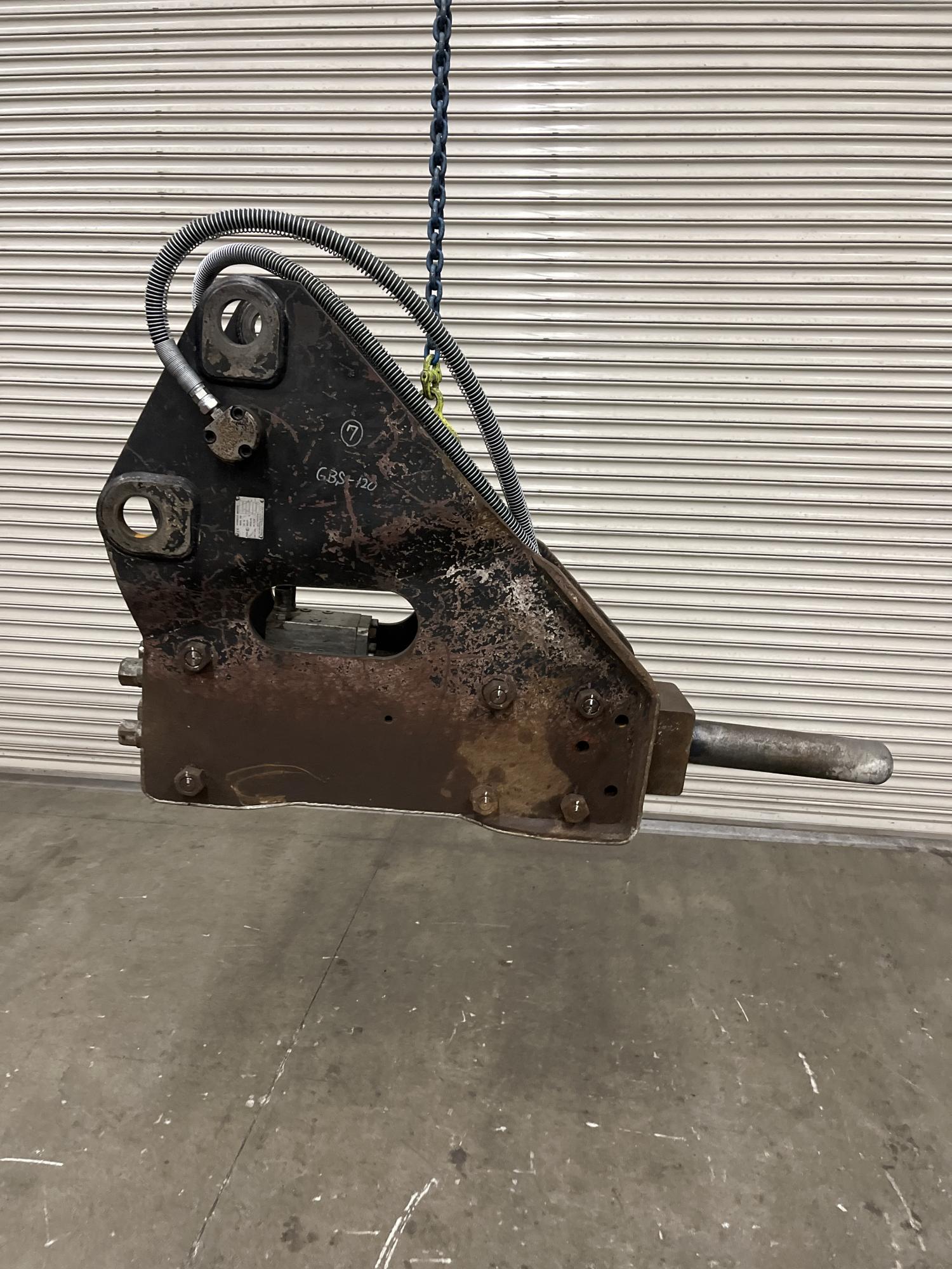 タグチ認定中古 サイドマウント　GBブレーカー　10～14ton　GBS-120