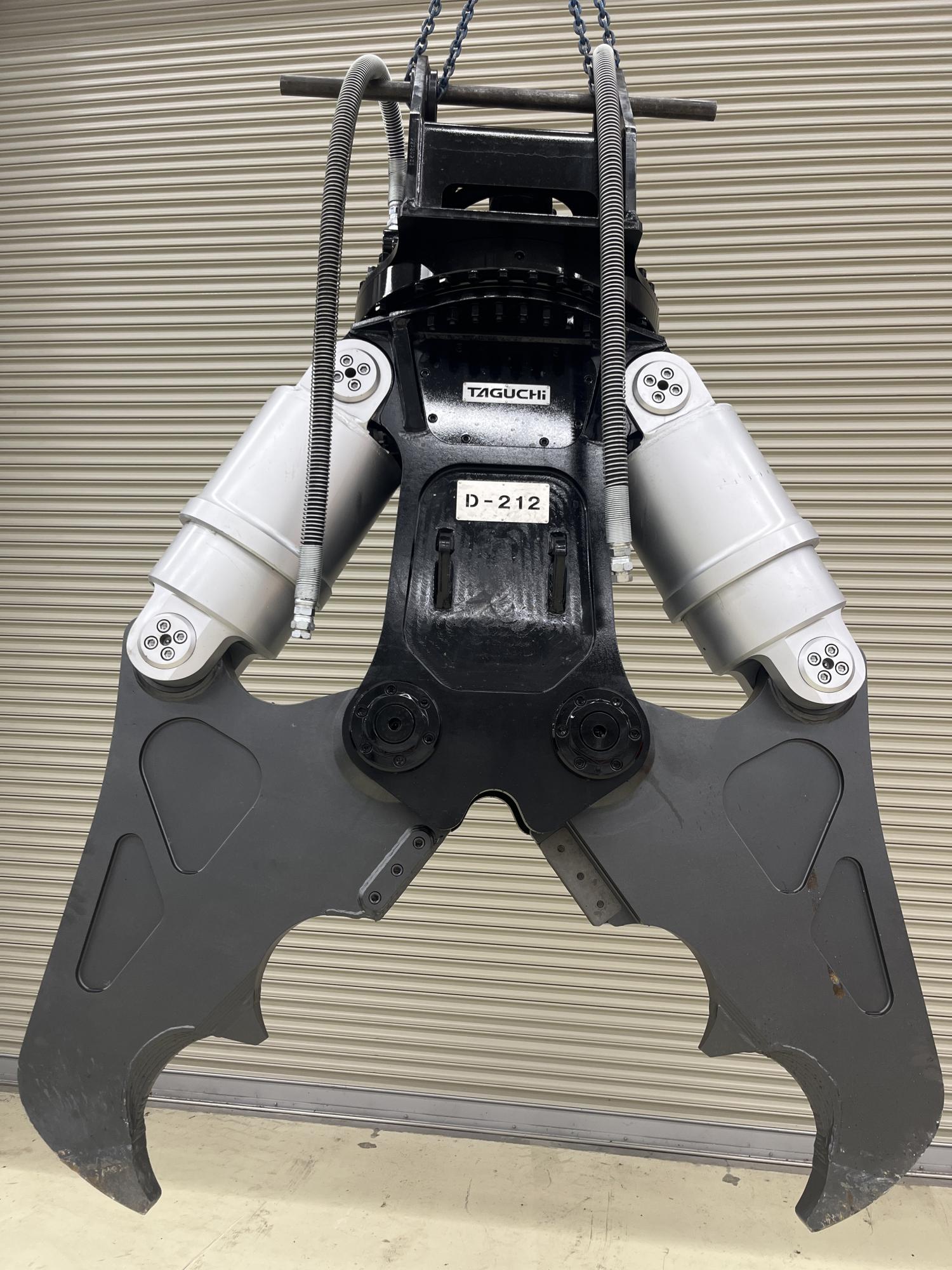 タグチ認定中古 ツインシリンダ　D大割機　自動・油圧旋回式　20～22ton　D-212AS