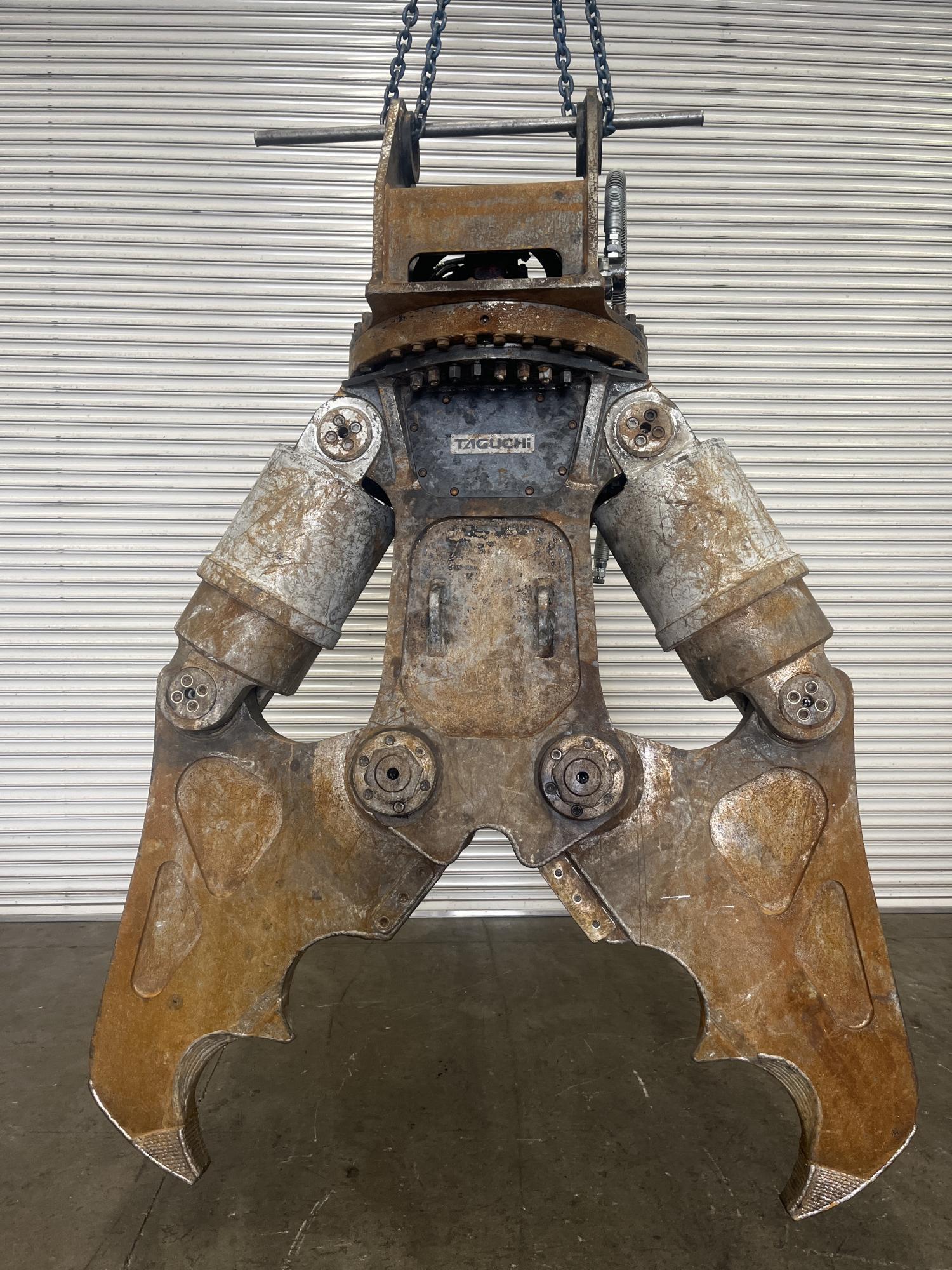 タグチ認定中古 ツインシリンダ　D大割機　自動・油圧旋回式　20～22ton　D-212AS