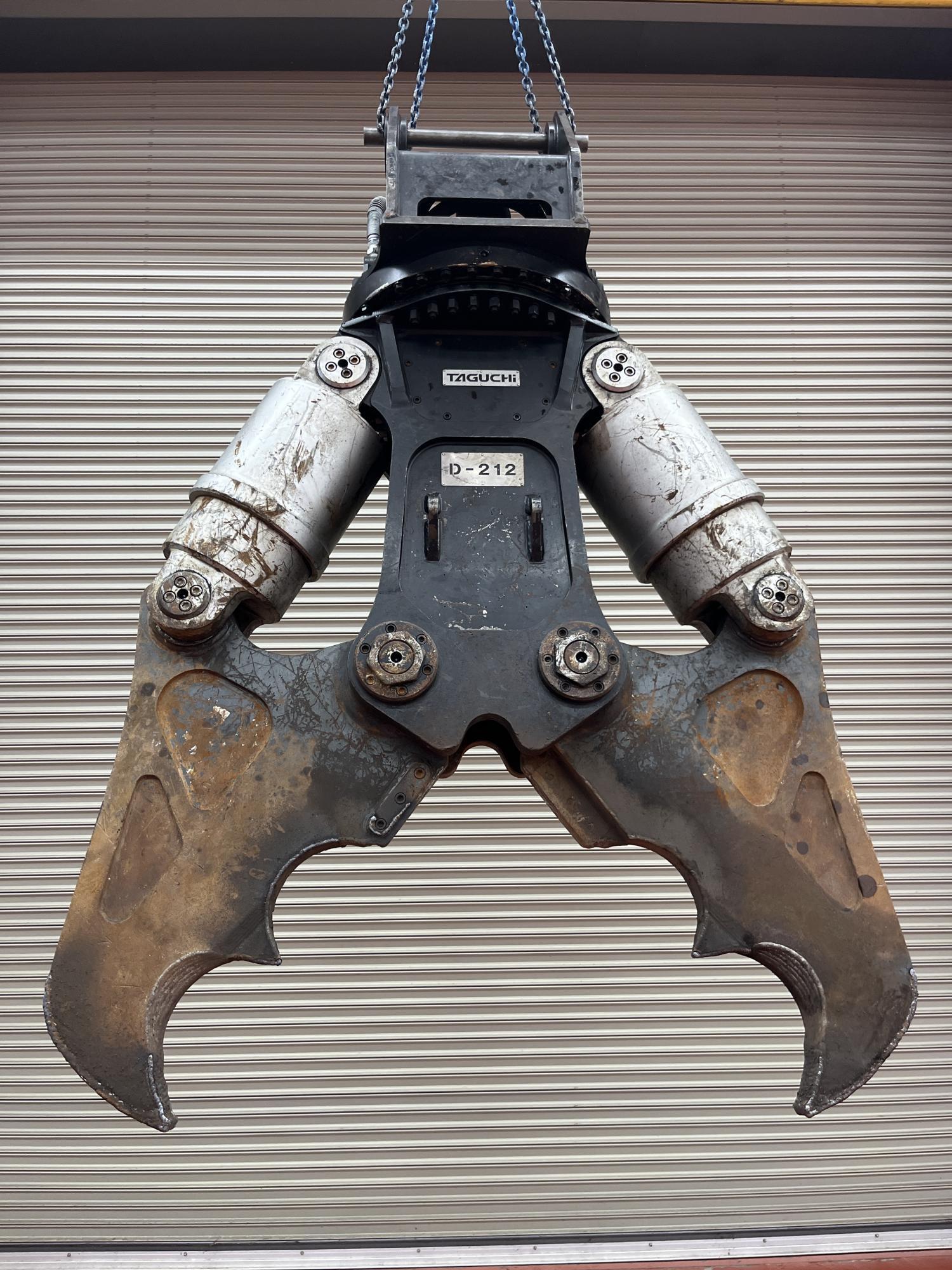 タグチ認定中古 ツインシリンダ　D大割機　自動・油圧旋回式　20～22ton　D-212AS