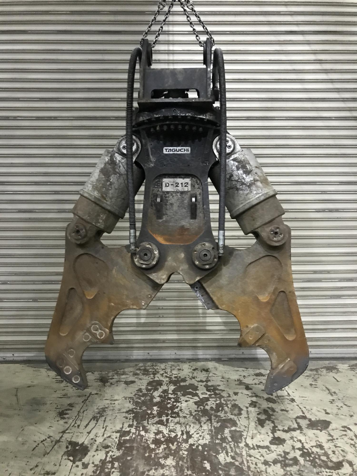 タグチ認定中古 ツインシリンダ　D大割機　自動・油圧旋回式　20～22ton　D-212AS-SP