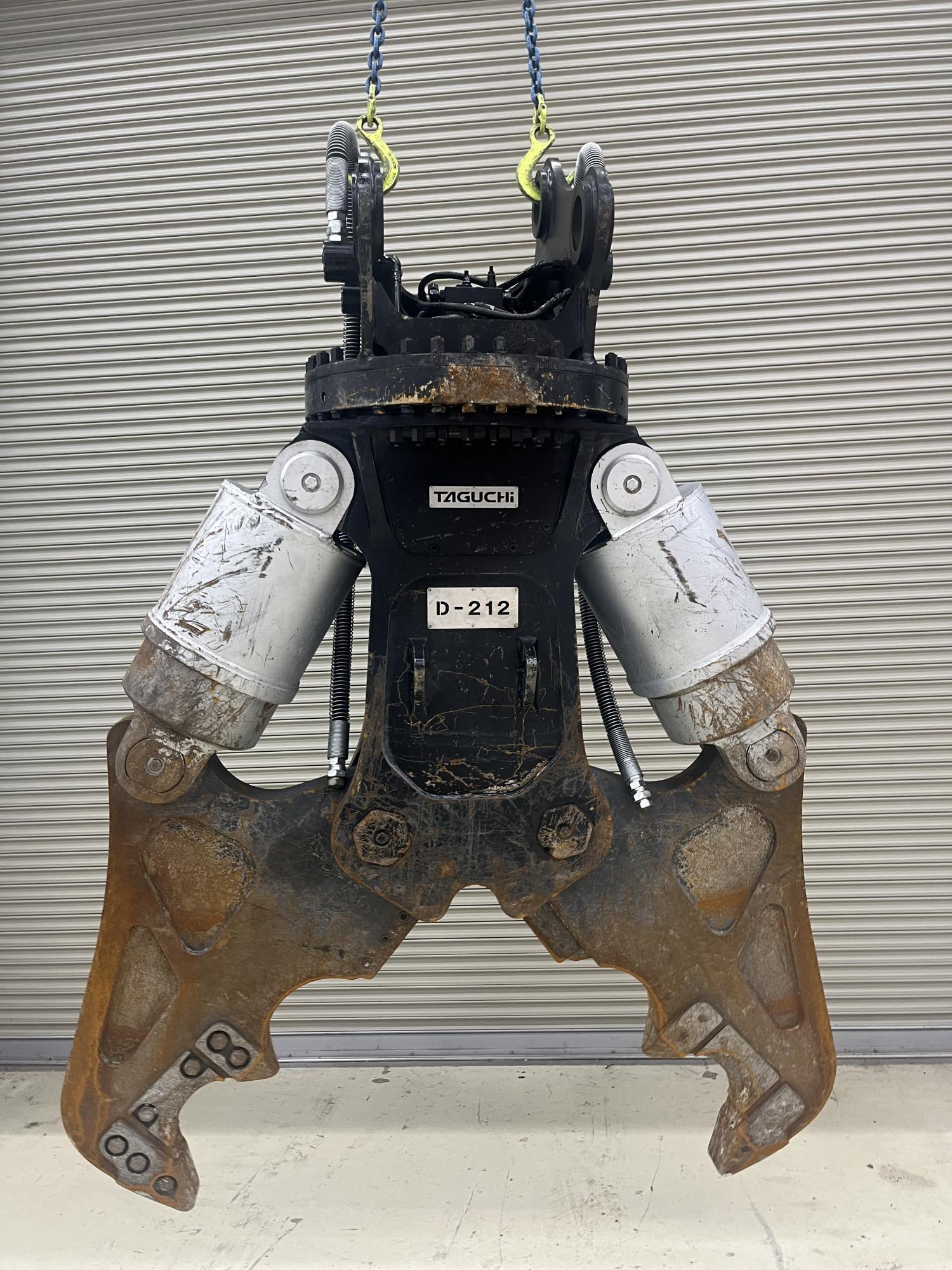 タグチ認定中古 ツインシリンダ　D大割機　自動・油圧旋回式　20～22ton　D-212AS-SP