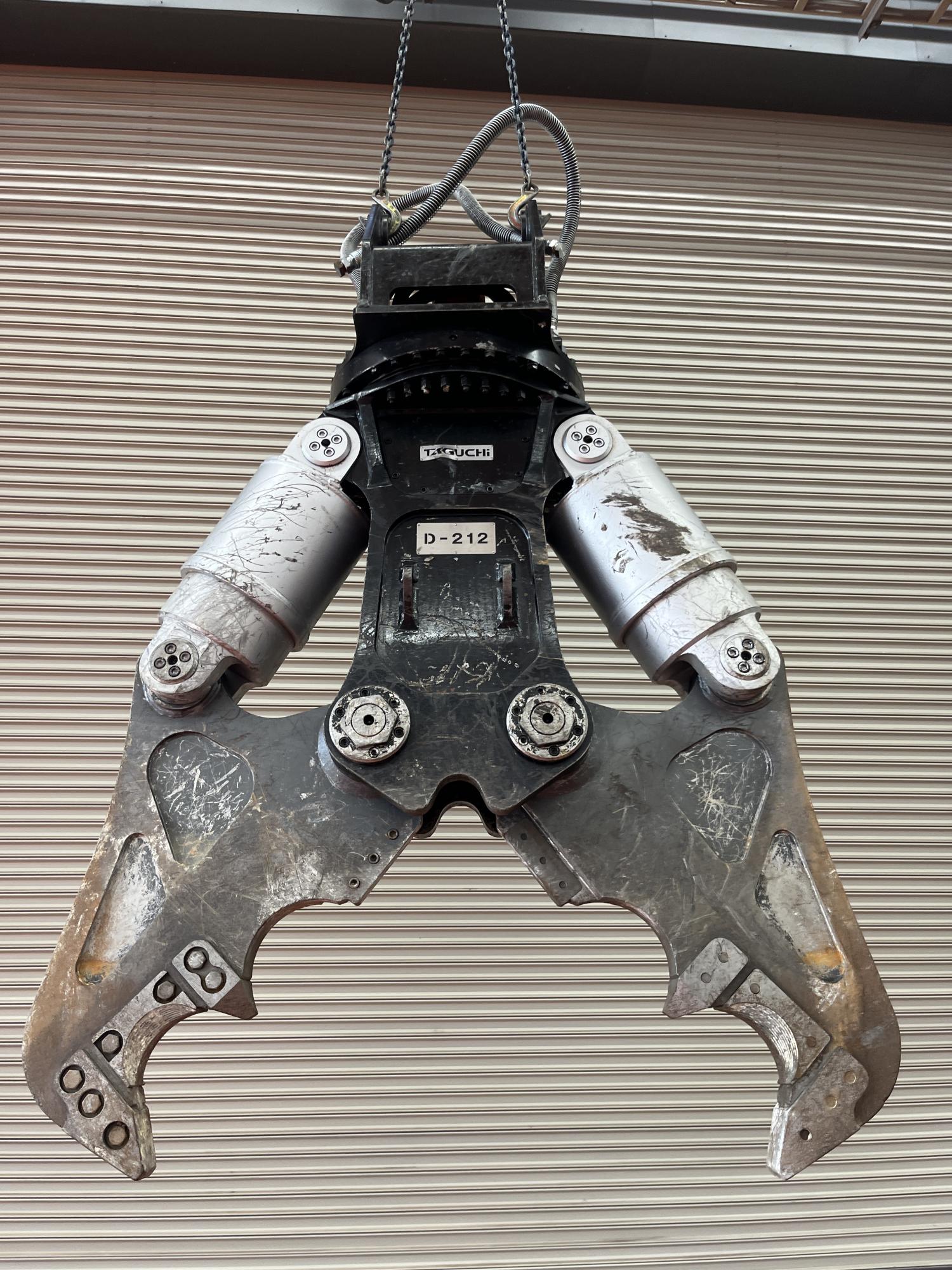 タグチ認定中古 ツインシリンダ　D大割機　自動・油圧旋回式　20～22ton　D-212AS-SP