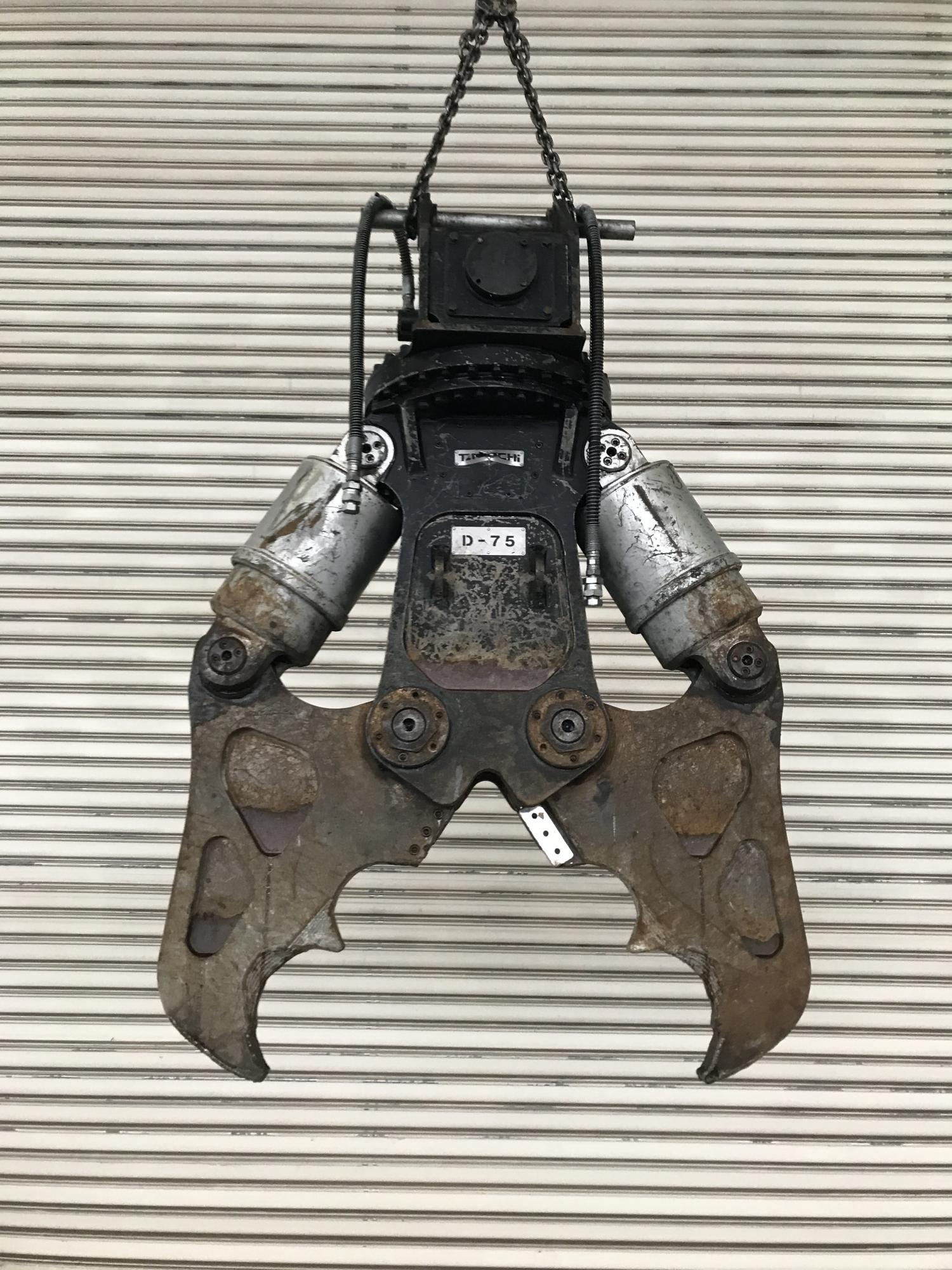 タグチ認定中古 ツインシリンダ　D大割機　自動・油圧旋回式　6～8ton　D-75AS