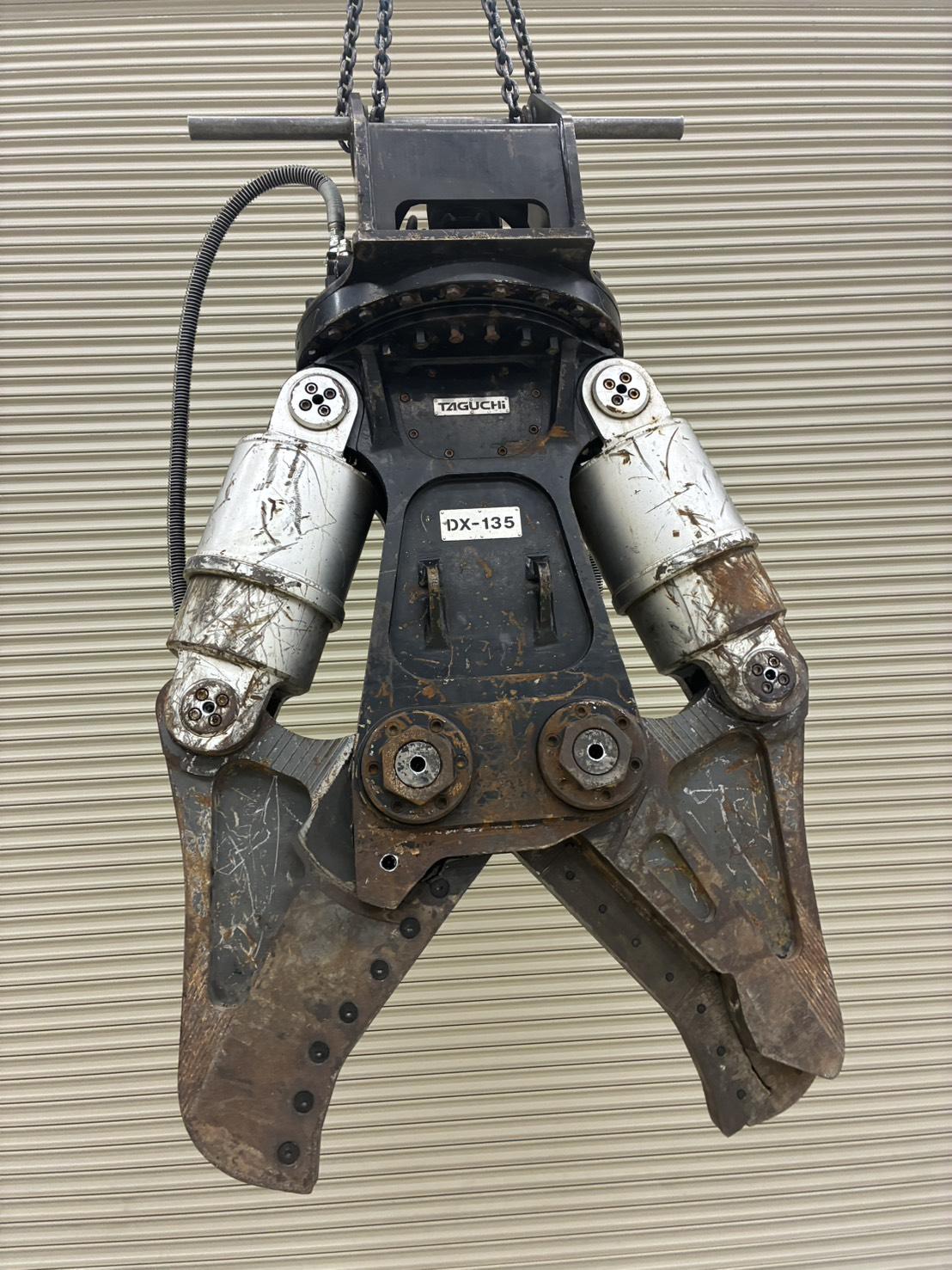 タグチ認定中古 ツインシリンダ DXカッター 10～14ton DX-135AS