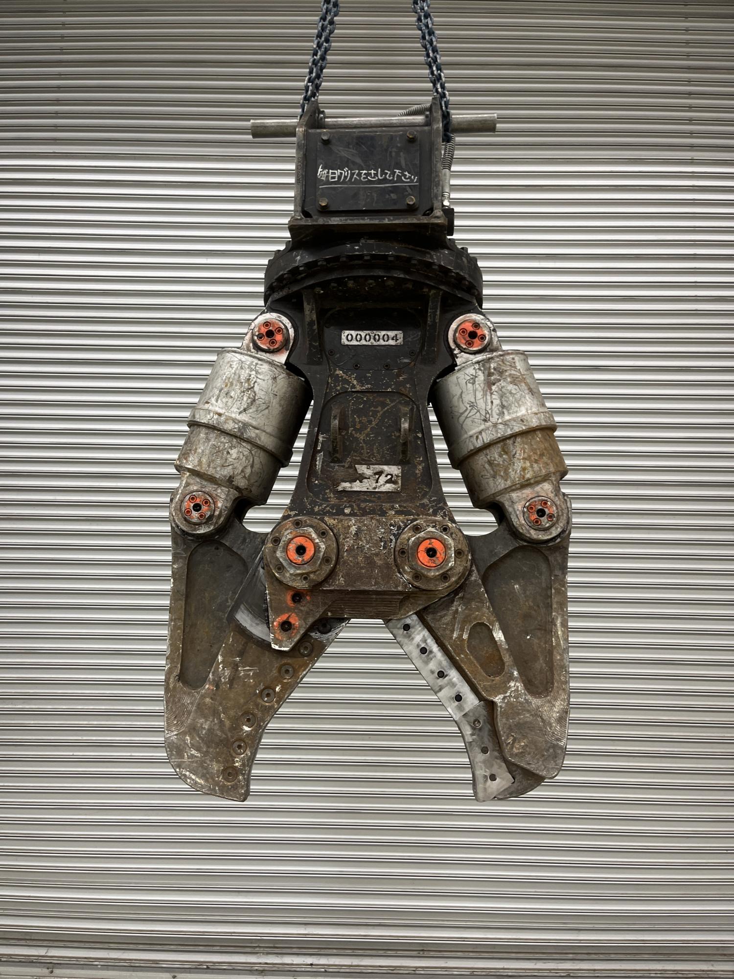 タグチ認定中古 ツインシリンダ　DXカッター　6～8ton　DX-72A