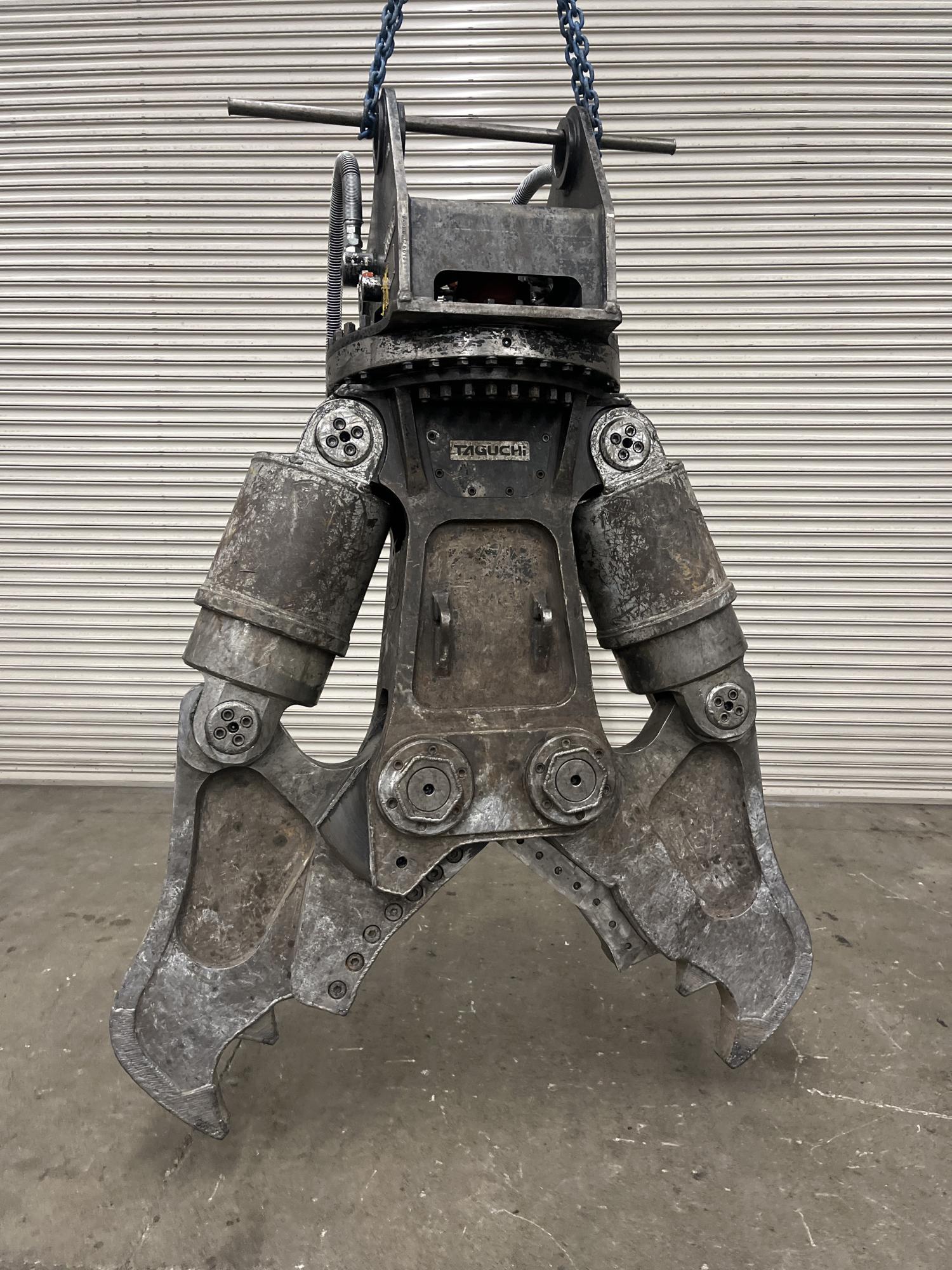 タグチ認定中古 ツインシリンダ　DX-SRC大割カッター　自動・油圧旋回式　20～22ton　DX-SRC-212AS