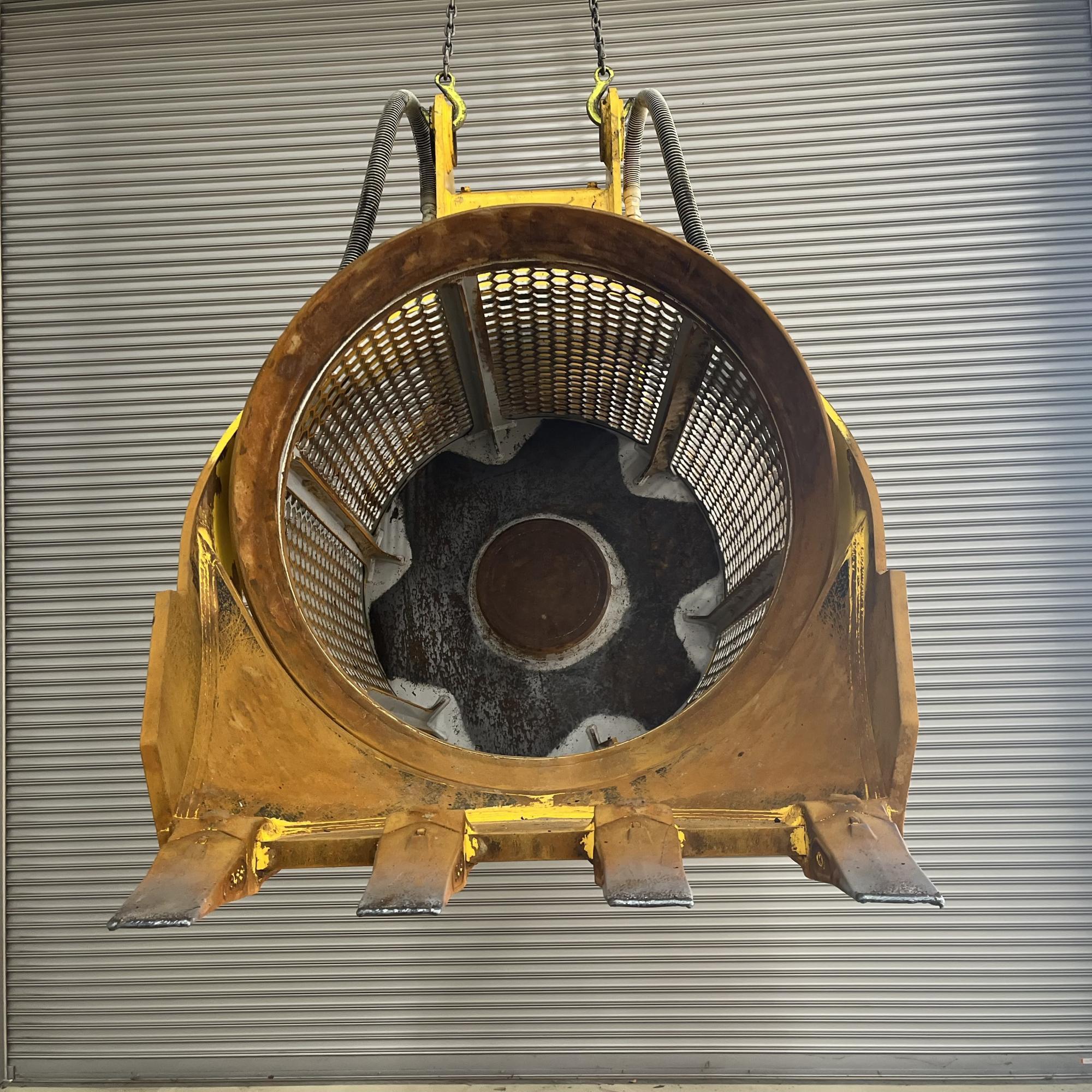 タグチ認定中古 バケット型回転ふるい機　ディディ・リドル　20～22ton　TM-202-HEX40