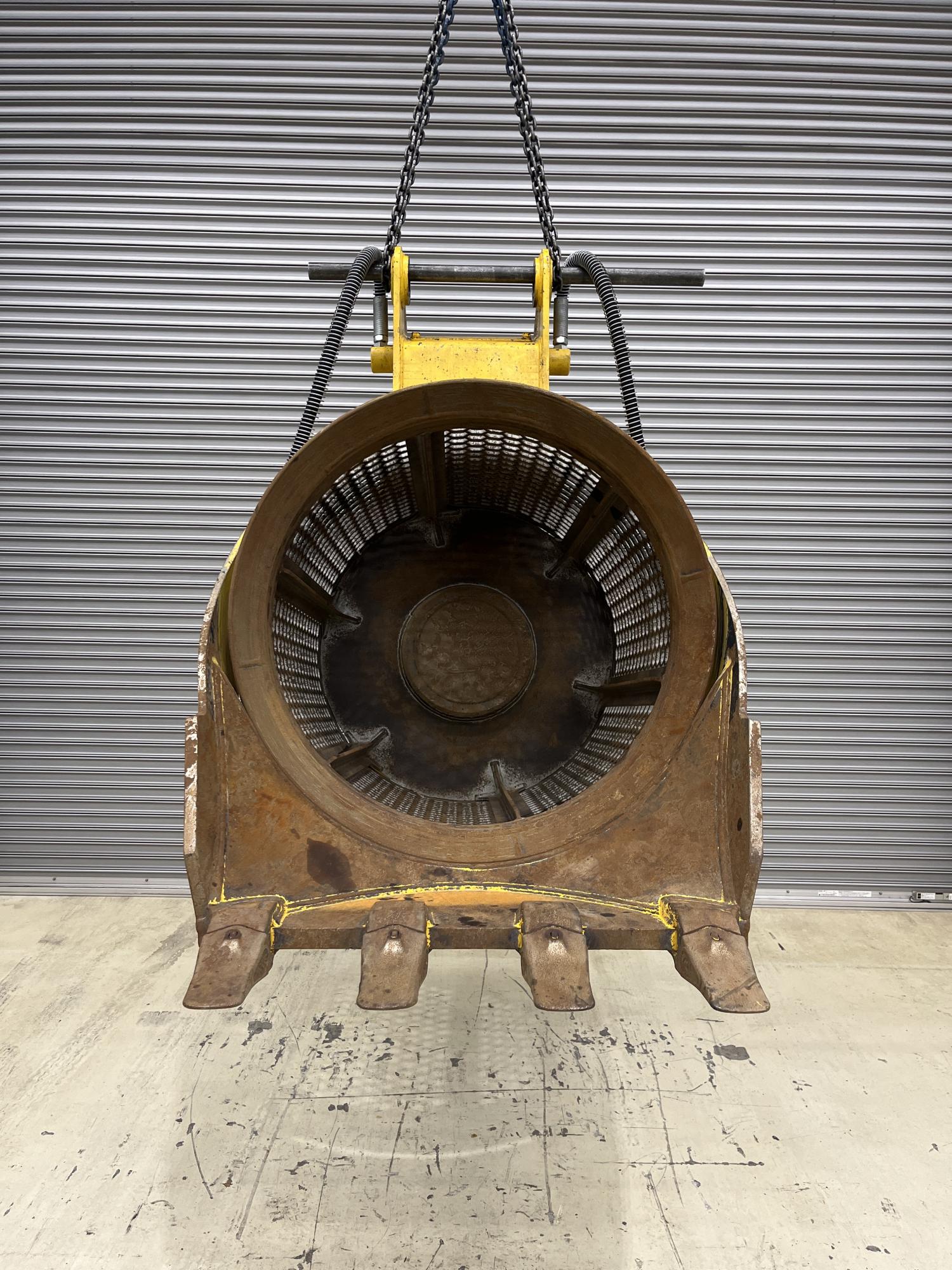 タグチ認定中古 バケット型回転ふるい機　ディディ・リドル　10～14ton　TM-122-HEX40