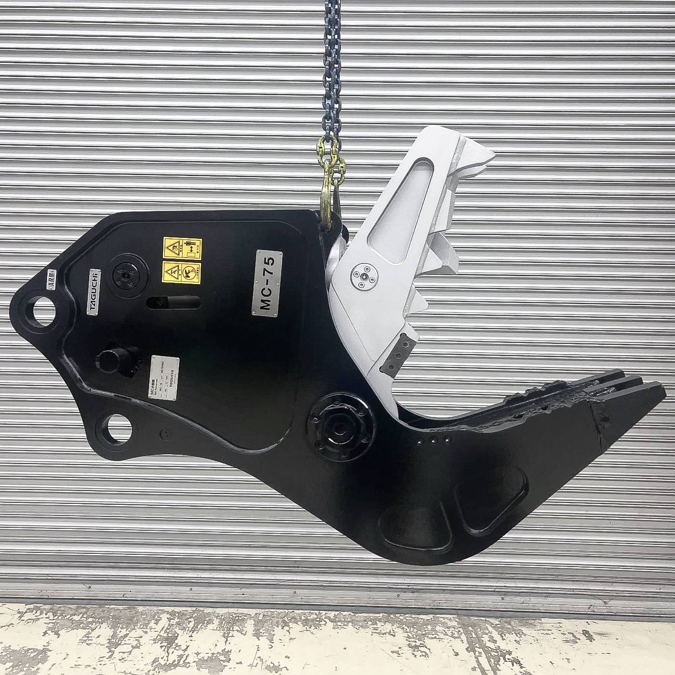 タグチ認定中古 コンクリート小割圧砕機　MC小割機　6～8ton　MC-75