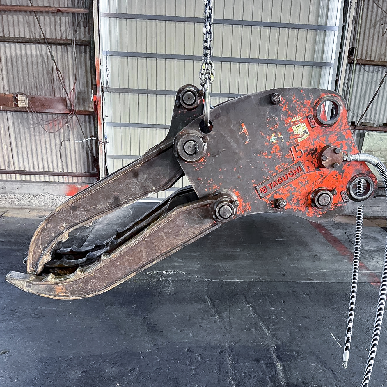 タグチ認定中古 首振りグラスパー　6～8ton　GV-60L