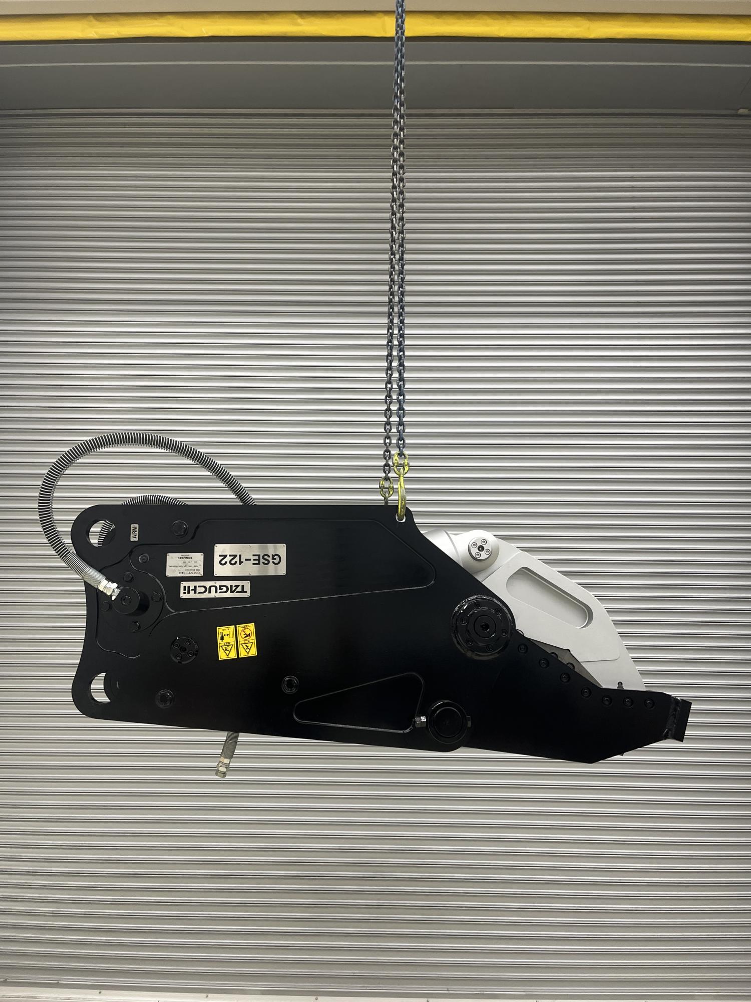 タグチ認定中古 チルト式　木材・廃プラカッター　GSEシャー・エコ　10～14ton　GSE-122L