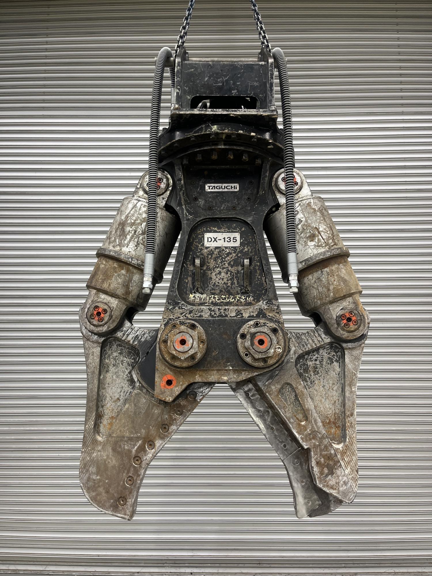 タグチ認定中古 ツインシリンダ DXカッター 10～14ton DX-135AS
