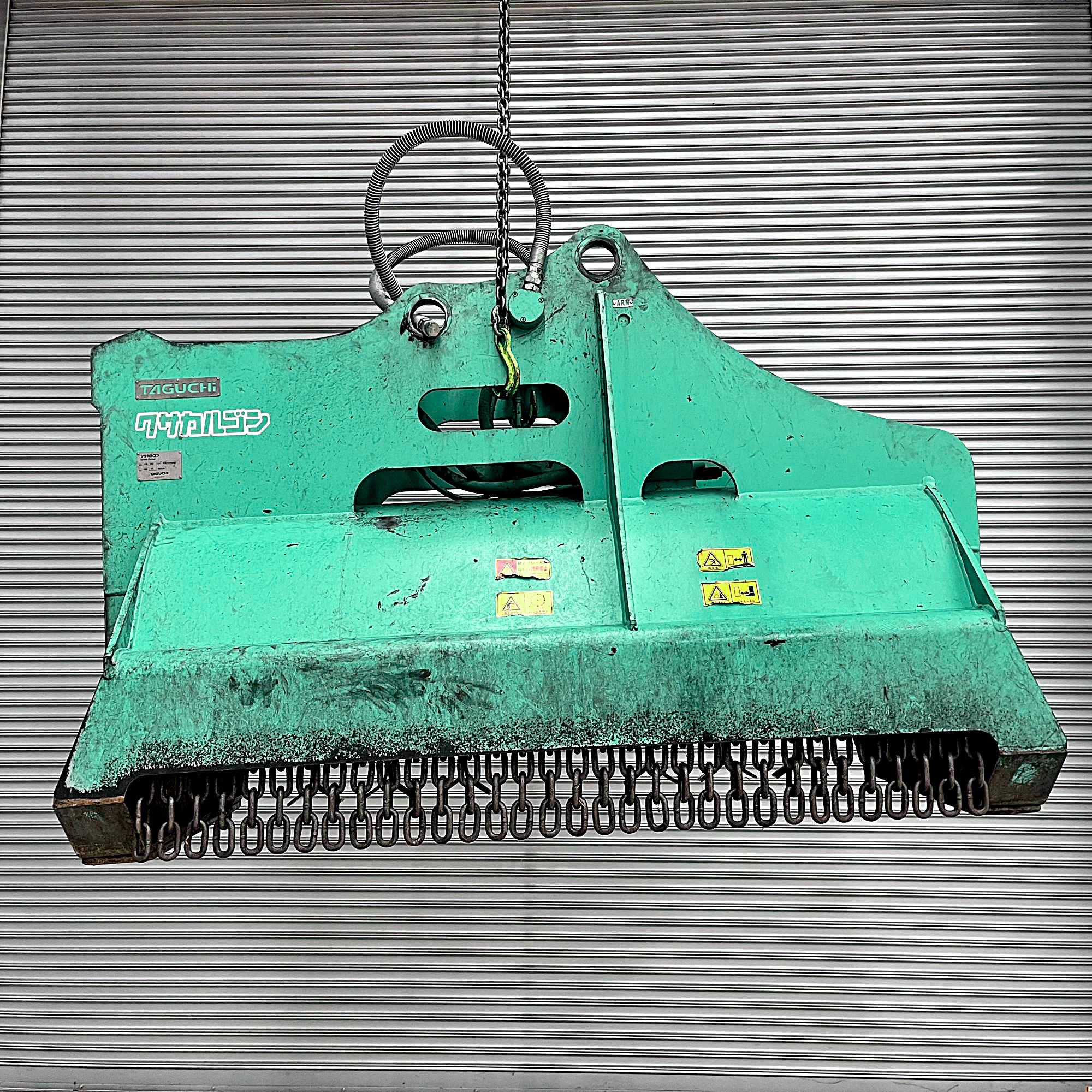 タグチ認定中古 雑木&草刈り機　クサカルゴン　10～14ton　KS-122