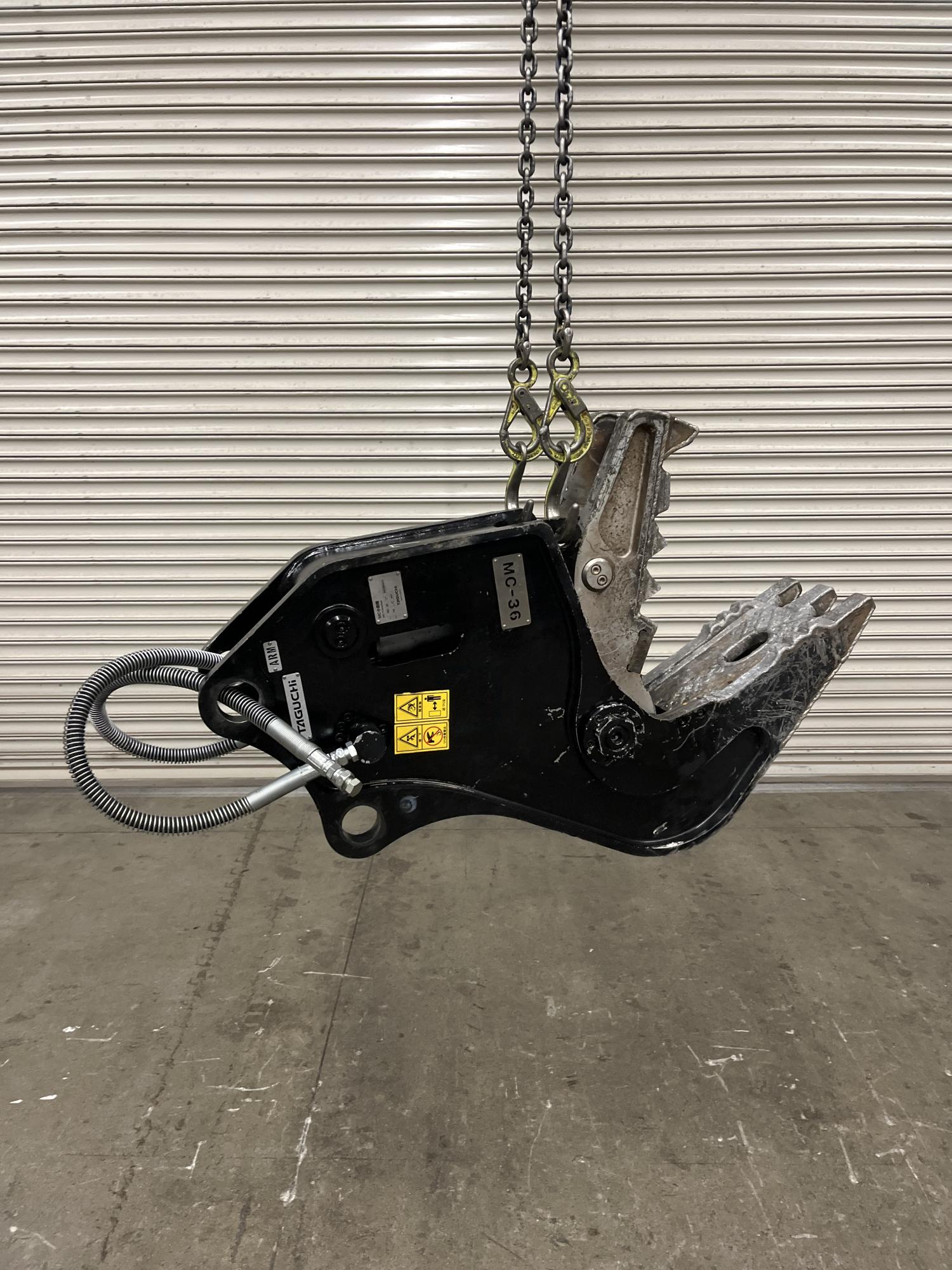 タグチ認定中古 コンクリート小割圧砕機　MC小割機　3～5ton　MC-36