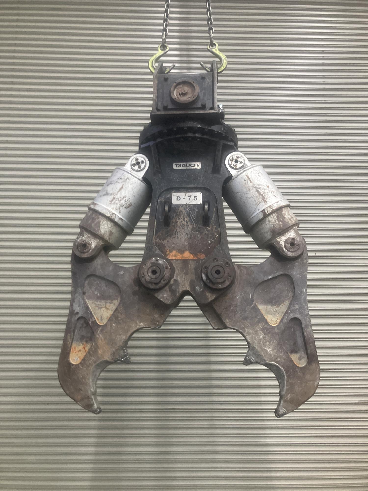 タグチ認定中古 ツインシリンダ　D大割機　自動・油圧旋回式　6～8ton　D-75AS
