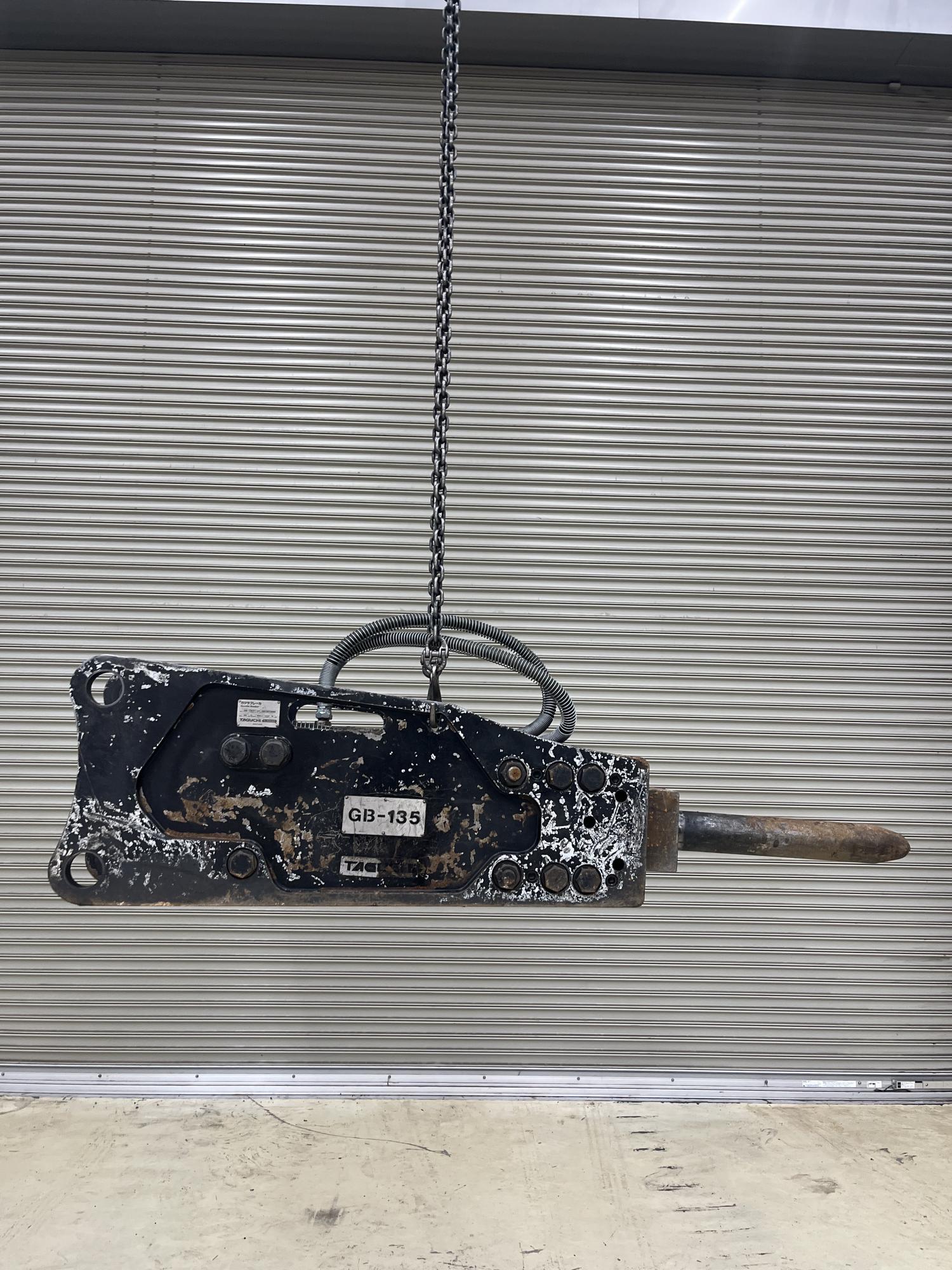 タグチ認定中古 トップマウント　GBブレーカー　10～14ton　GB-135T