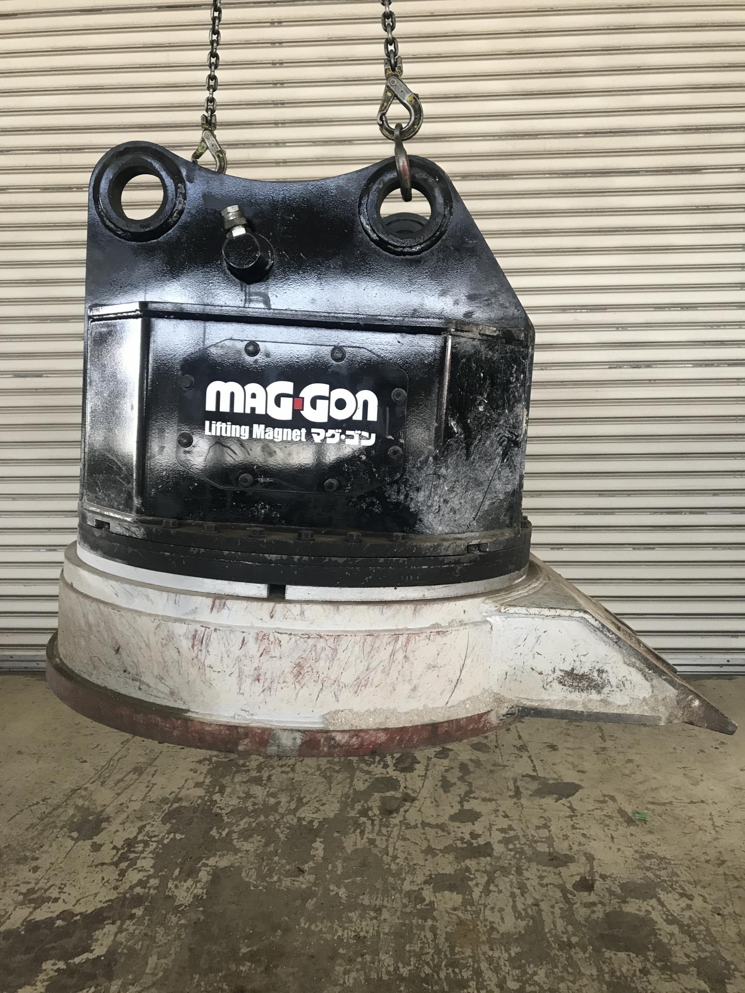 タグチ認定中古 リフティングマグネット　マグ・ゴン（φ1100）　20～22ton　GM-200