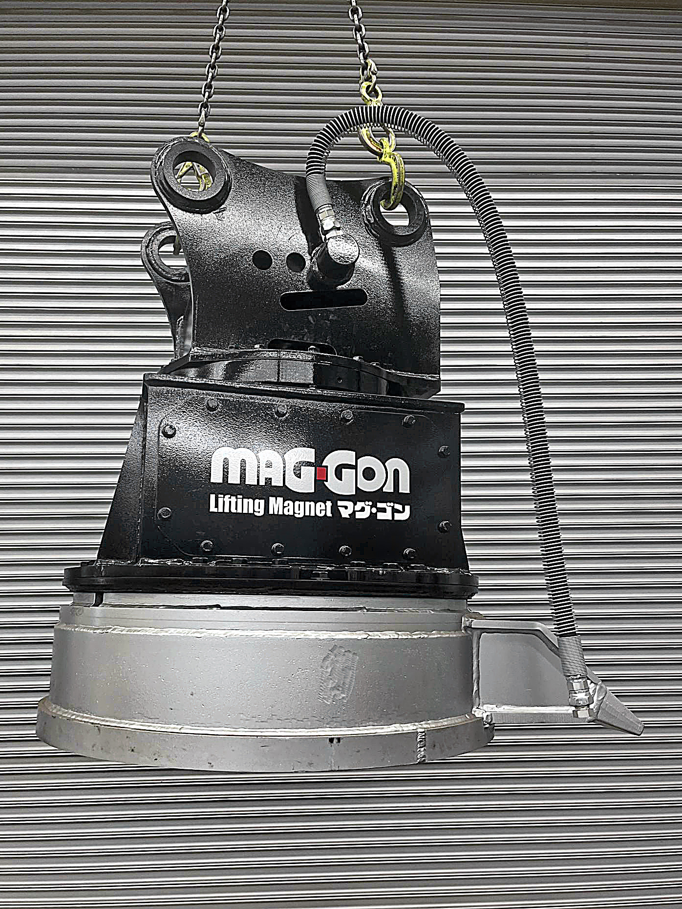 タグチ認定中古 リフティングマグネット　全旋回マグ・ゴン ダイナ（遠隔切換）　10～14ton　GM-120SD