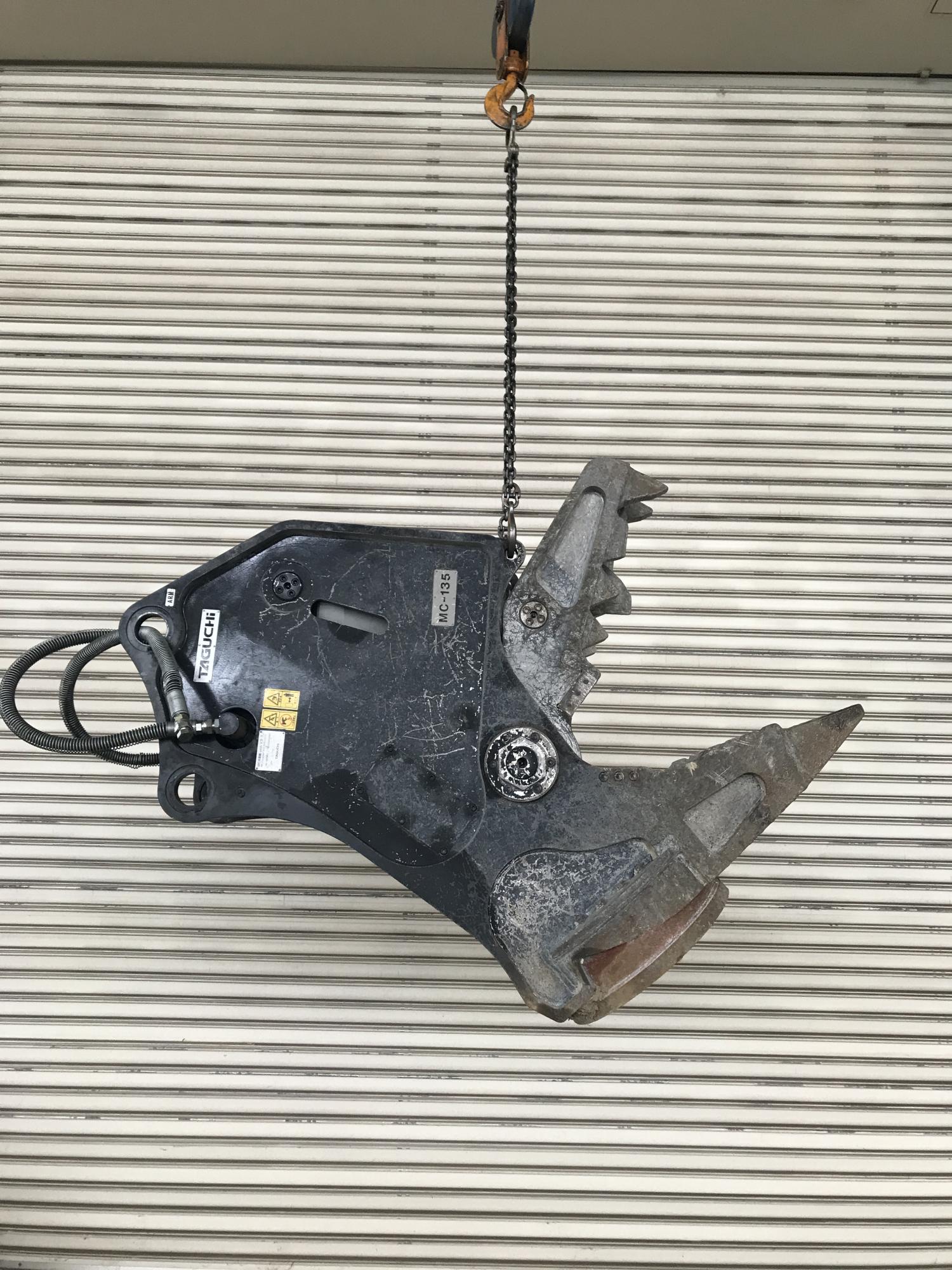 タグチ認定中古 油圧発電式磁石付　MC小割機　with　マグ・ゴン　10～14ton　MC-135EM5A