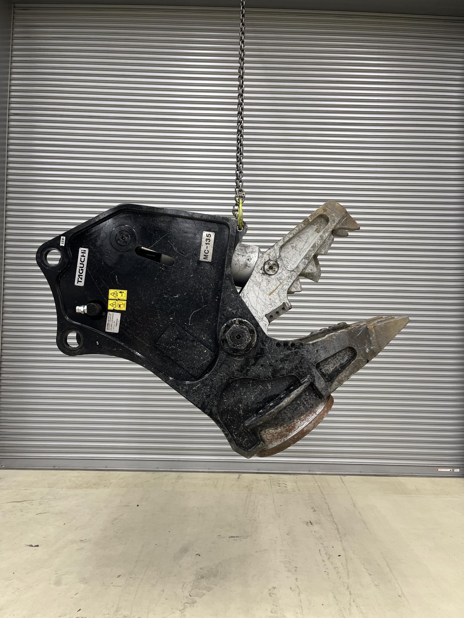 タグチ認定中古 油圧発電式磁石付　MC小割機　with　マグ・ゴン　10～14ton　MC-135EM5A