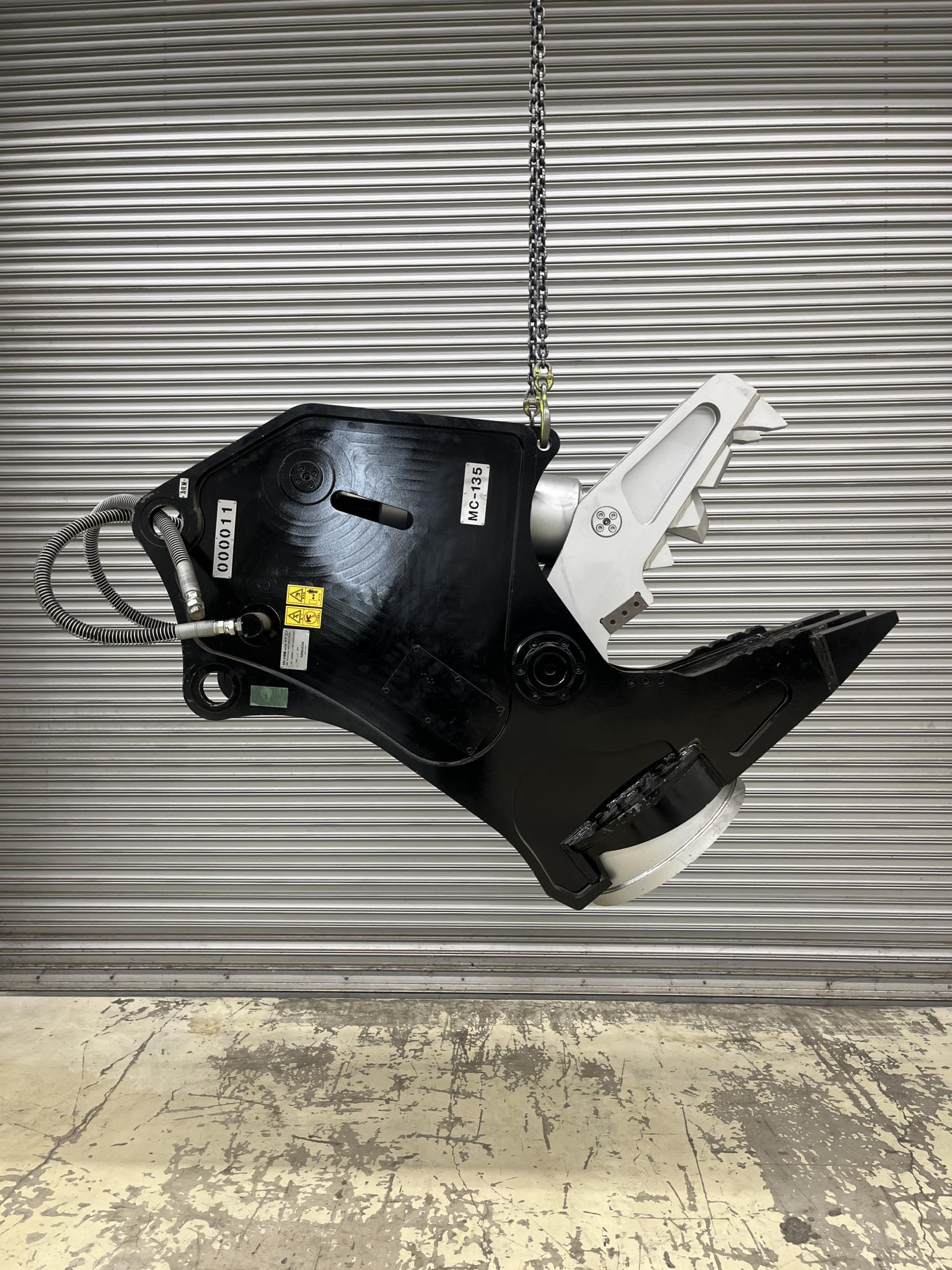 タグチ認定中古 油圧発電式磁石付　MC小割機　with　マグ・ゴン　10～14ton　MC-135EM5A