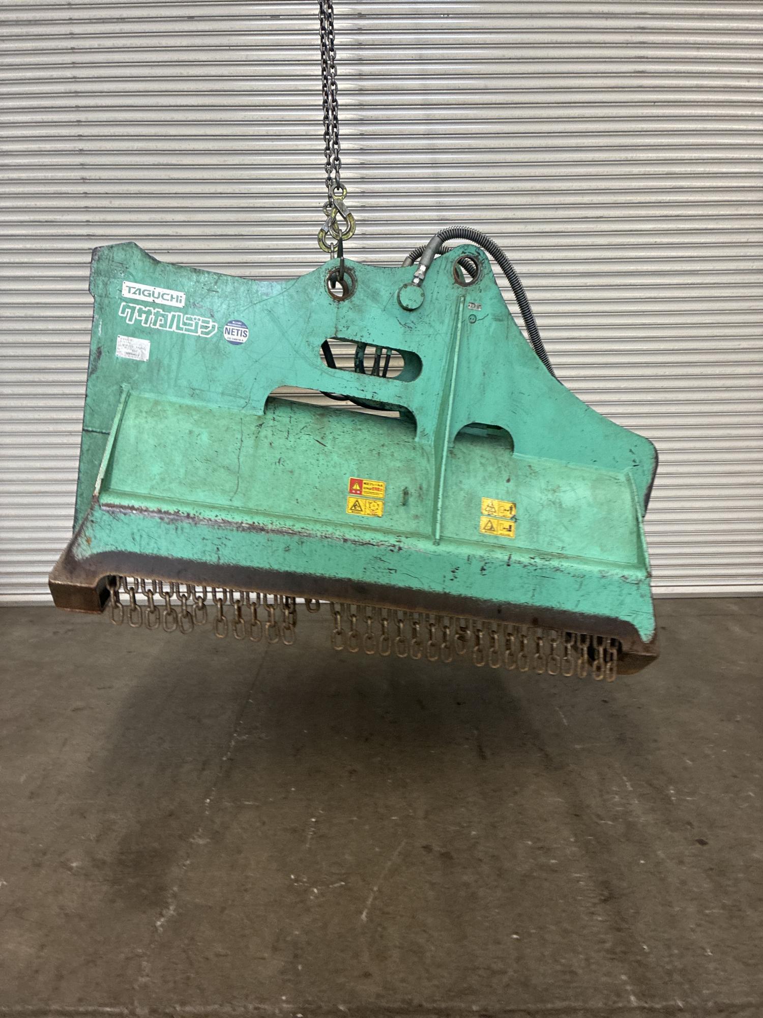 タグチ認定中古 雑木&草刈り機　クサカルゴン　10～14ton　KS-122