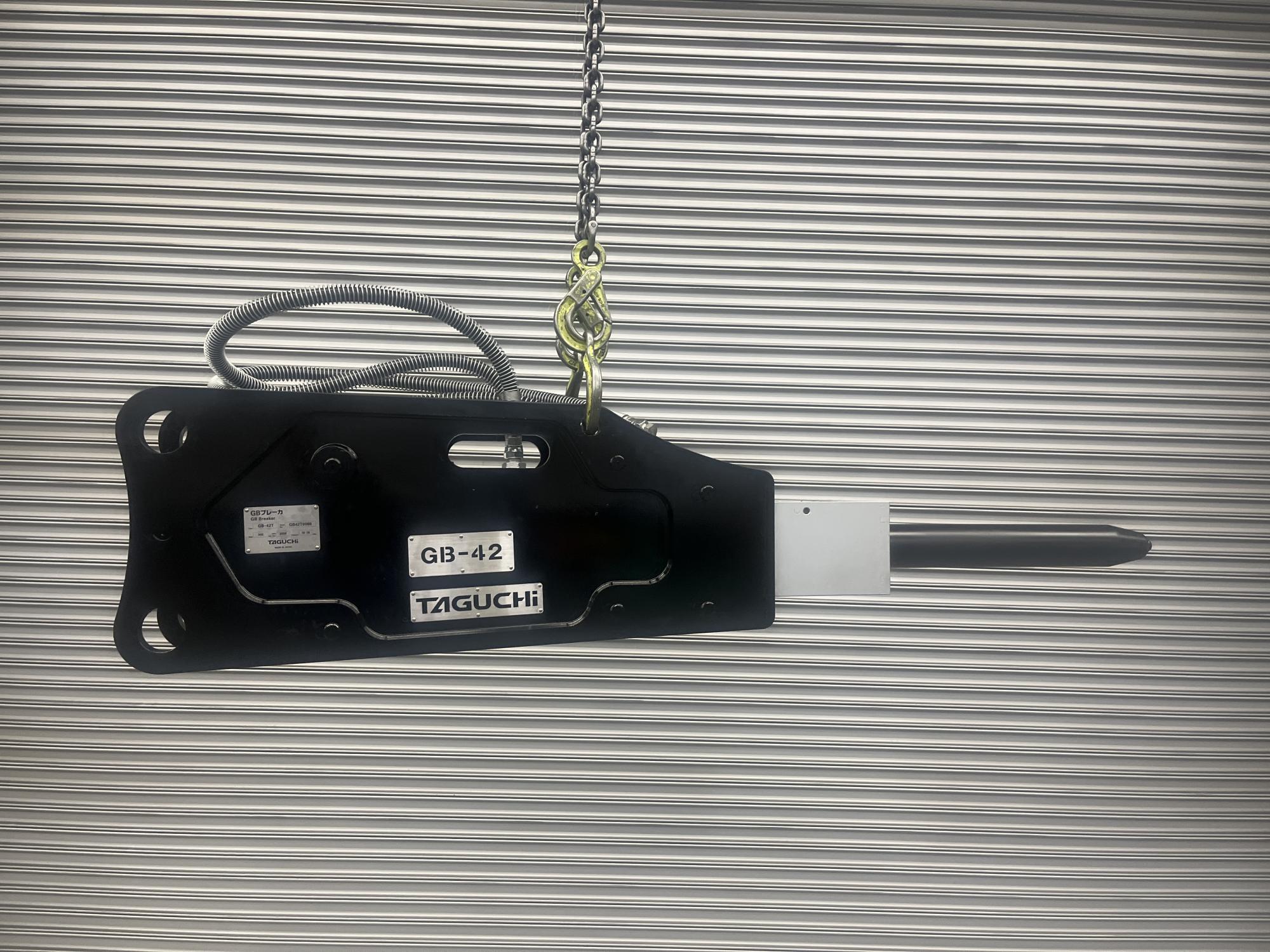 タグチ認定中古 トップマウント　GBブレーカー　4～5ton　GB-42T