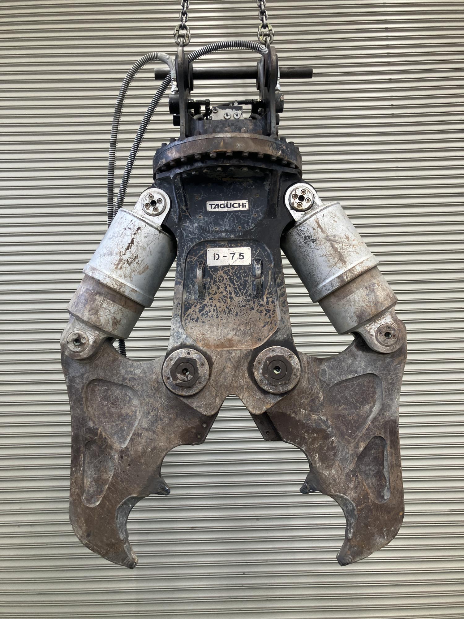 タグチ認定中古 ツインシリンダ　D大割機　自動・油圧旋回式　6～8ton　D-75AS