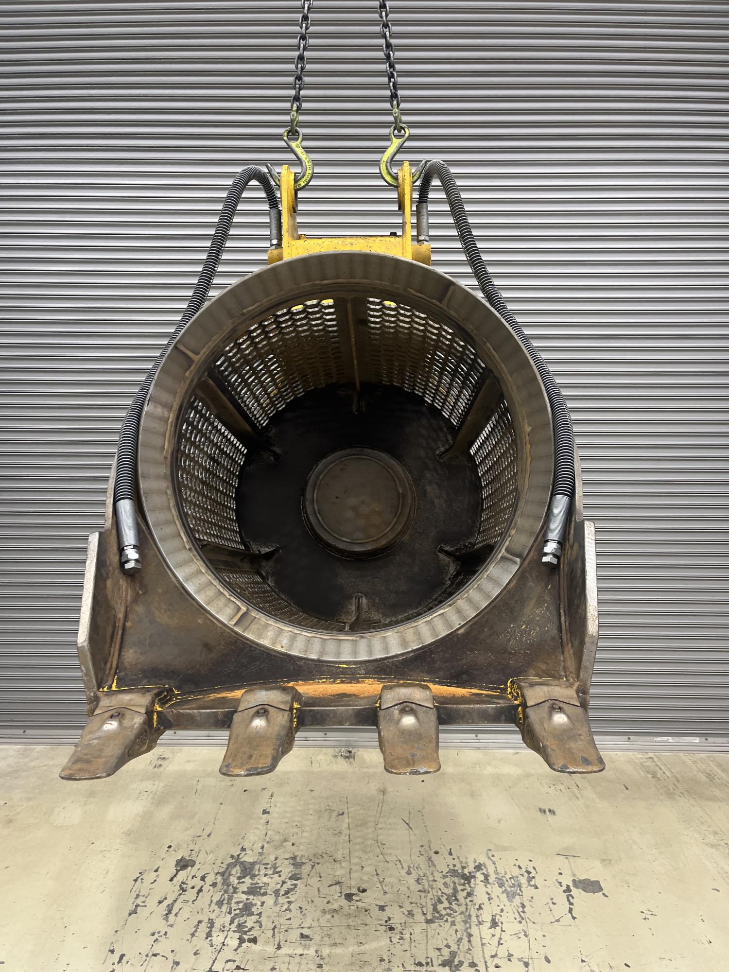 タグチ認定中古 バケット型回転ふるい機　ディディ・リドル　10～14ton　TM-122-HEX40