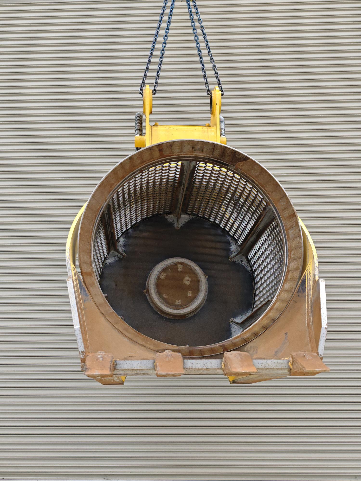 タグチ認定中古 バケット型回転ふるい機　ディディ・リドル　20～22ton　TM-202-HEX40