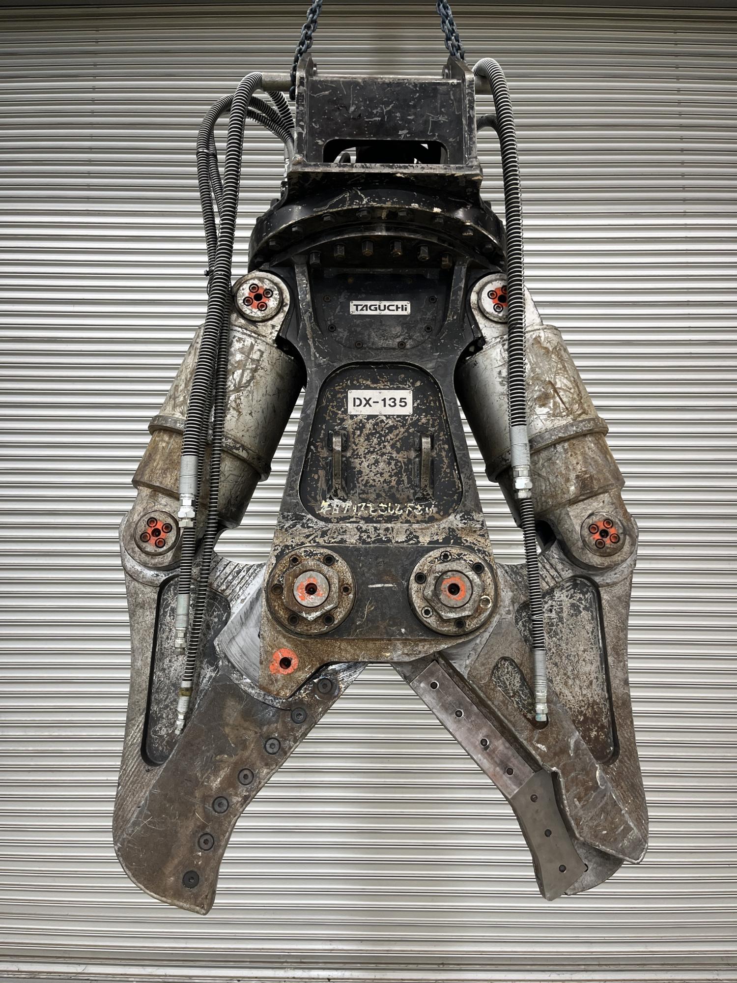 タグチ認定中古 ツインシリンダ DXカッター 10～14ton DX-135AS