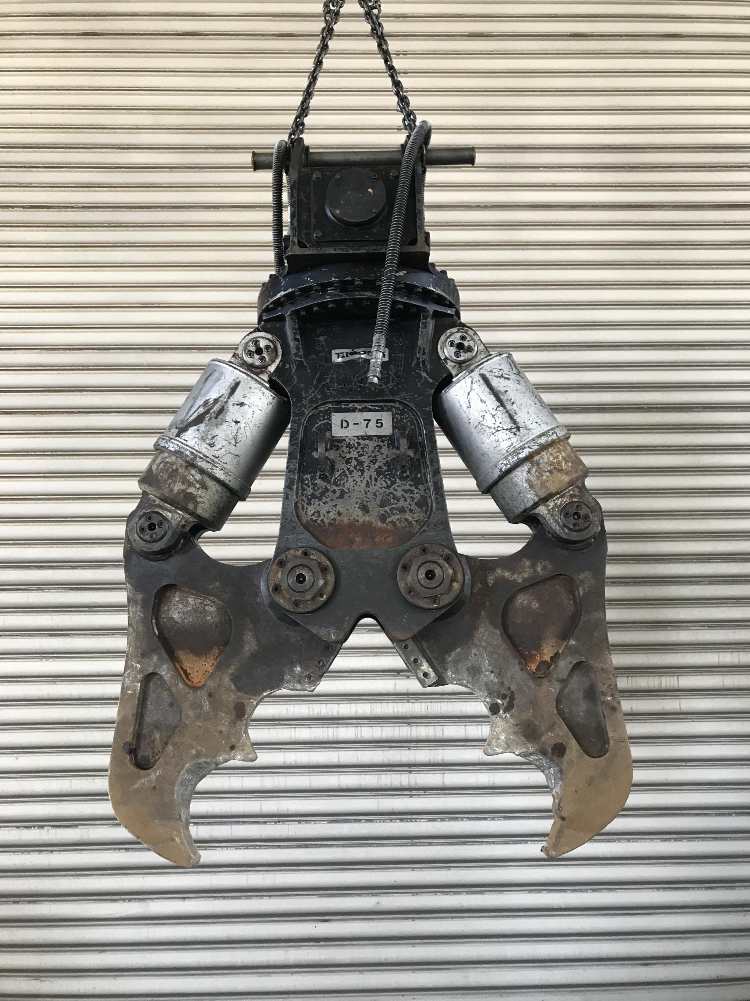 タグチ認定中古 ツインシリンダ　D大割機　自動・油圧旋回式　6～8ton　D-75AS
