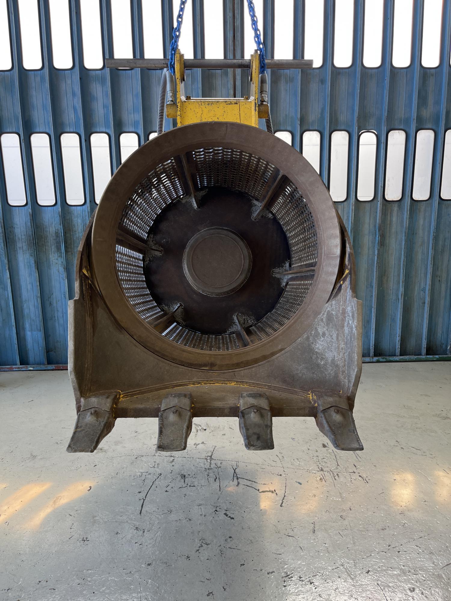 タグチ認定中古 バケット型回転ふるい機　ディディ・リドル　10～14ton　TM-122-HEX40