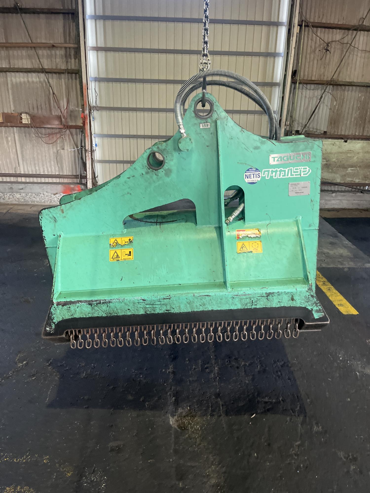 タグチ認定中古 雑木&草刈り機　クサカルゴン　6～8ton　KS-62