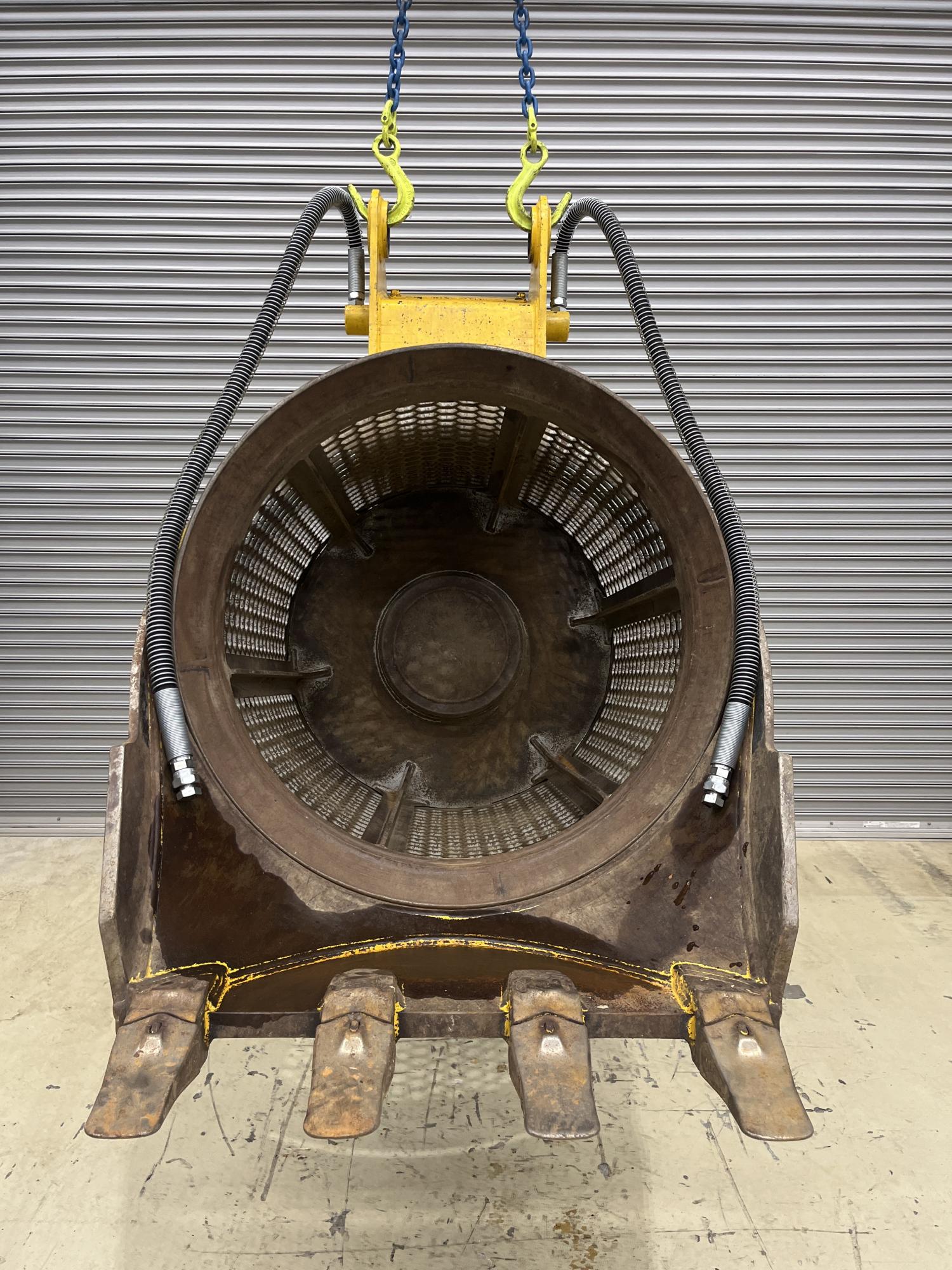 タグチ認定中古 バケット型回転ふるい機　ディディ・リドル　10～14ton　TM-122-HEX40