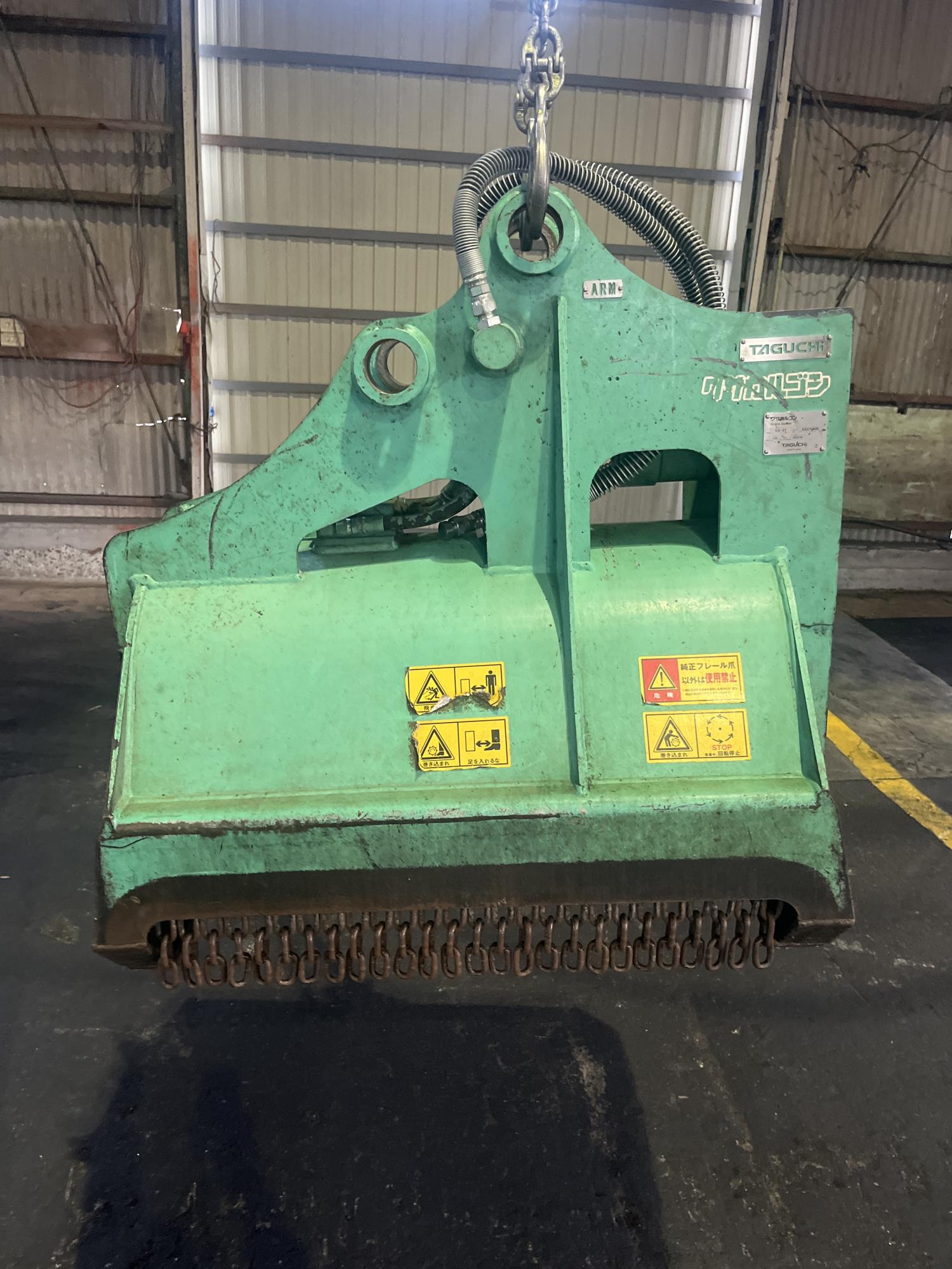 タグチ認定中古 雑木&草刈り機　クサカルゴン　3～4ton　KS-27